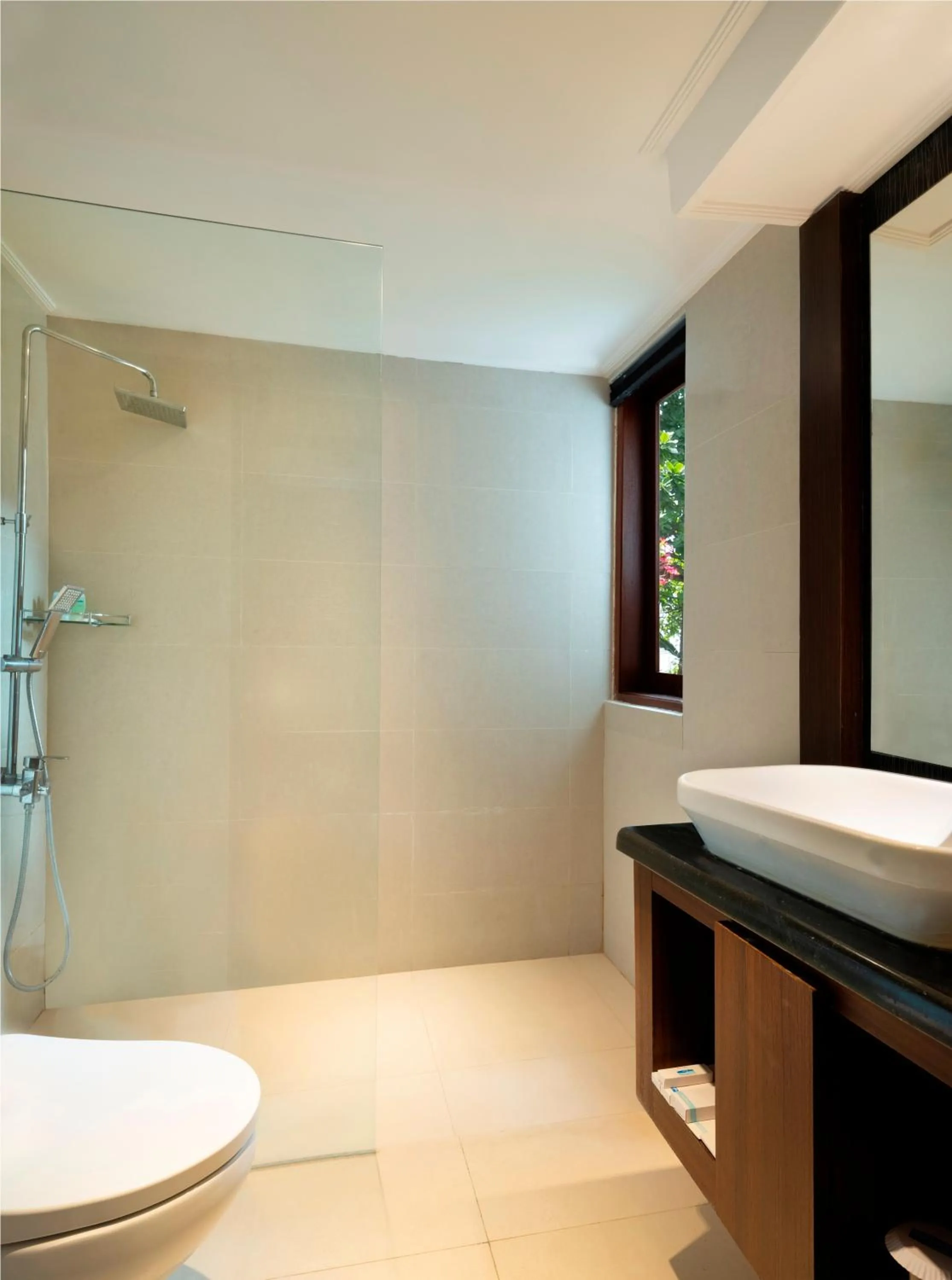 Shower in Mangsit Suites by Holiday Resort Lombok