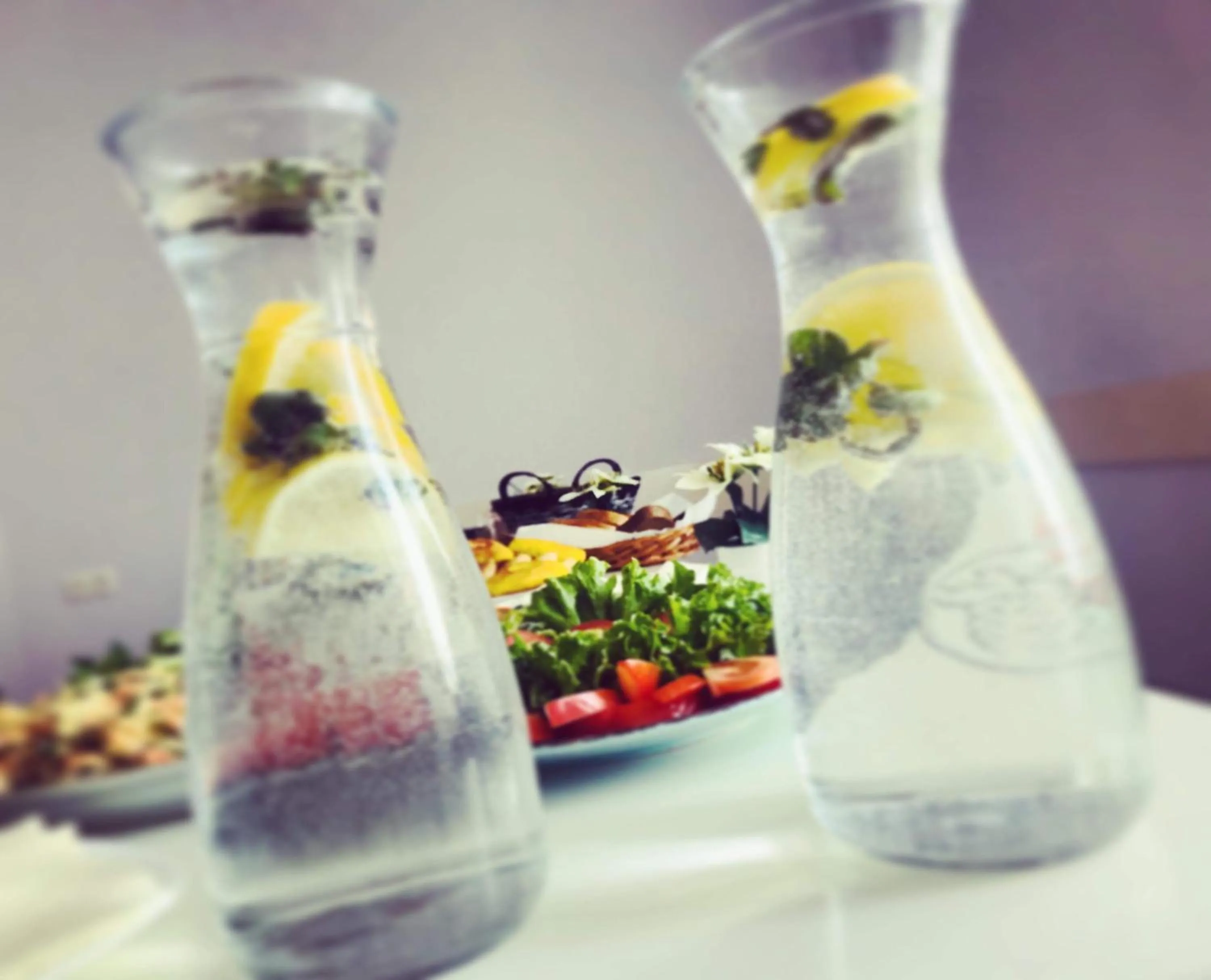 Food and drinks in Hotel Casa calda