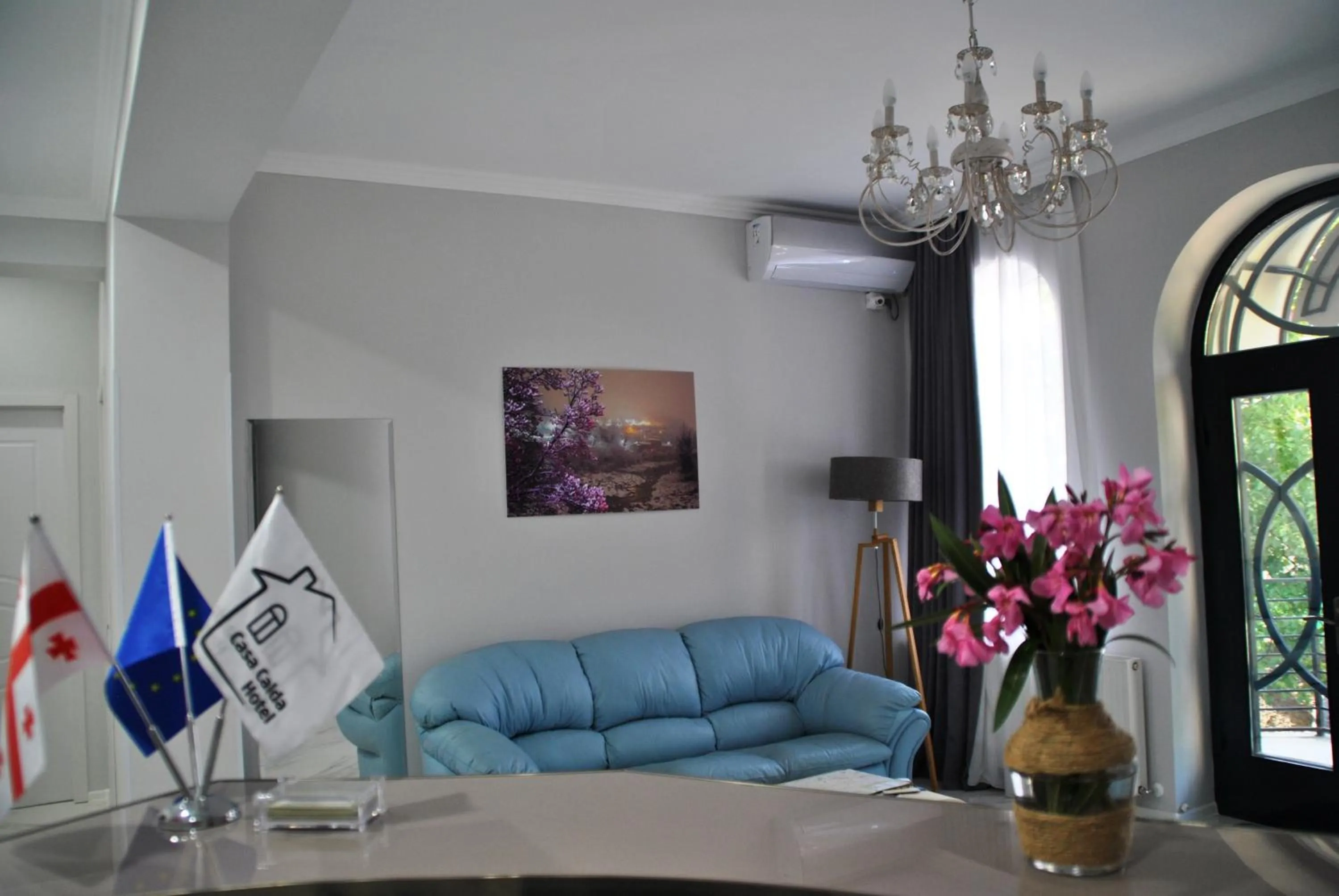 Lobby or reception in Hotel Casa calda