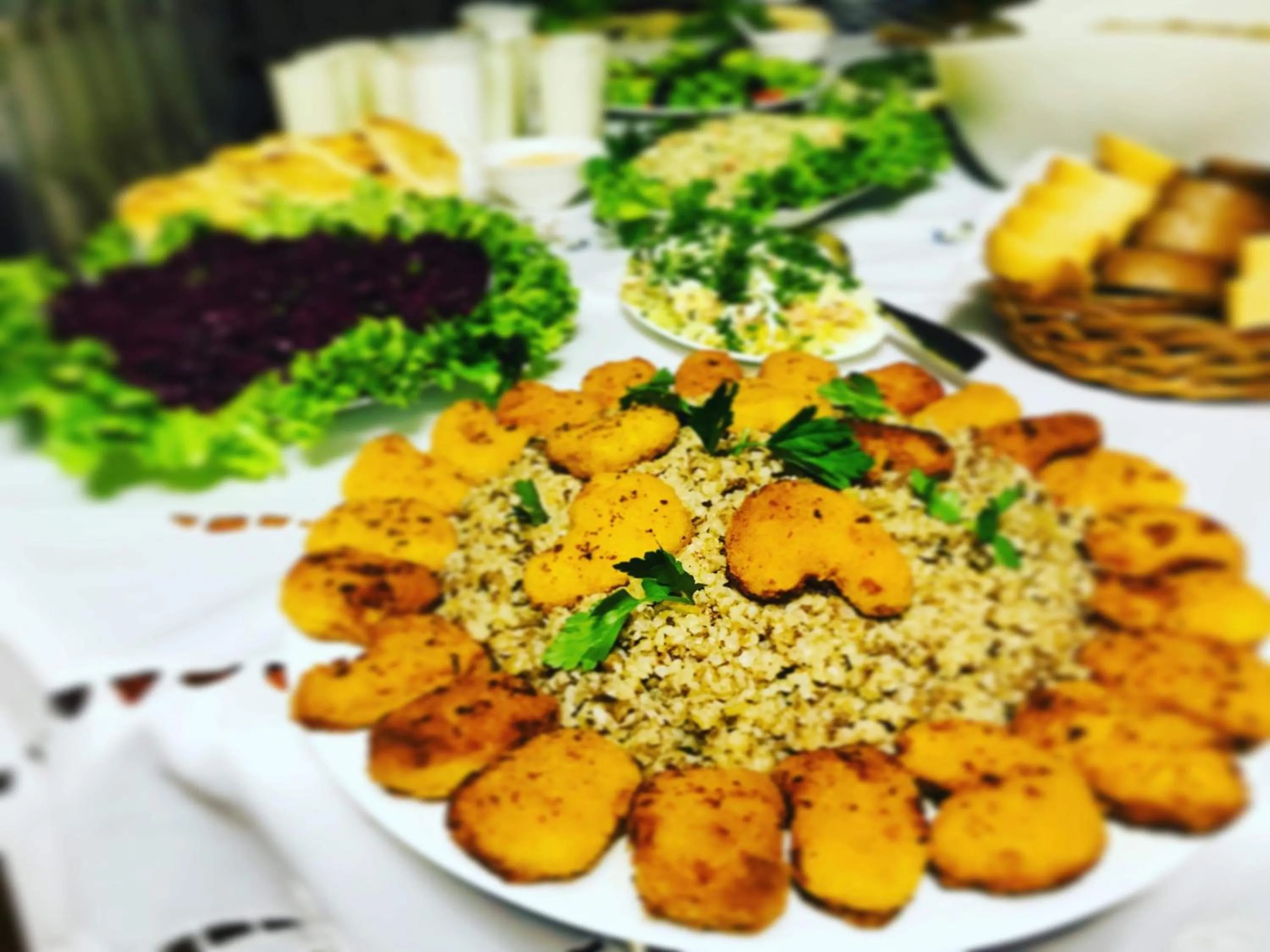 Food and drinks in Hotel Casa calda