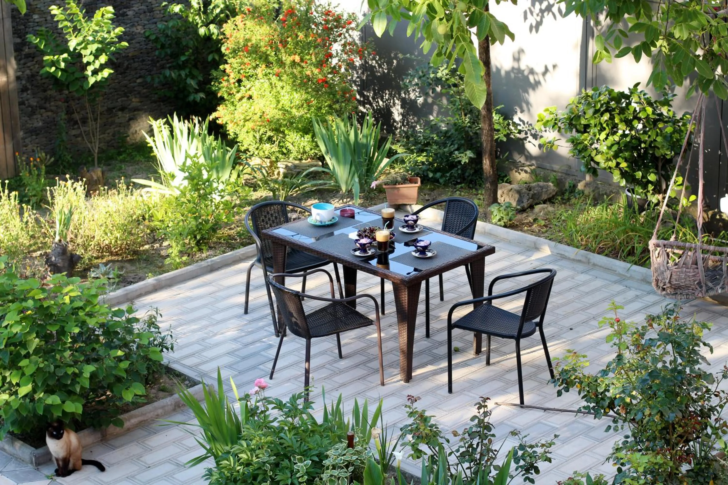 Garden in Hotel Casa calda