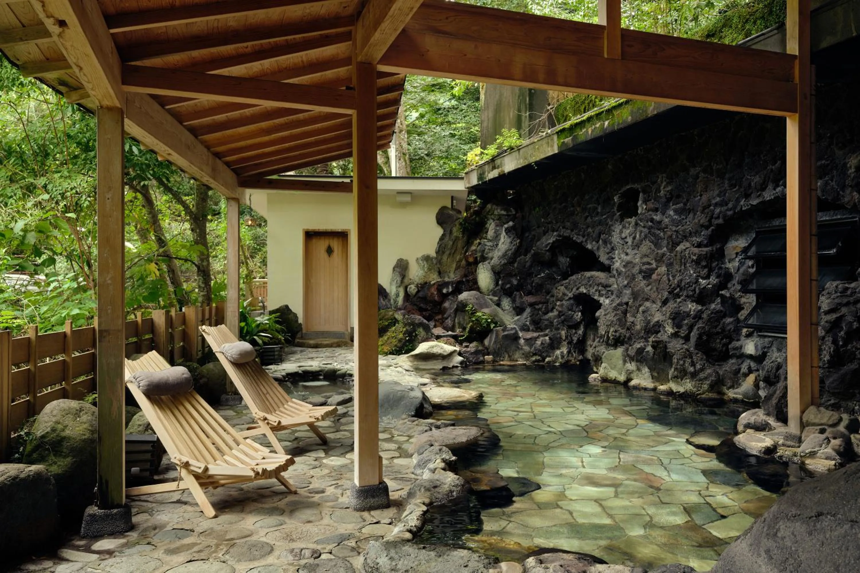 Open Air Bath in Ochiairo