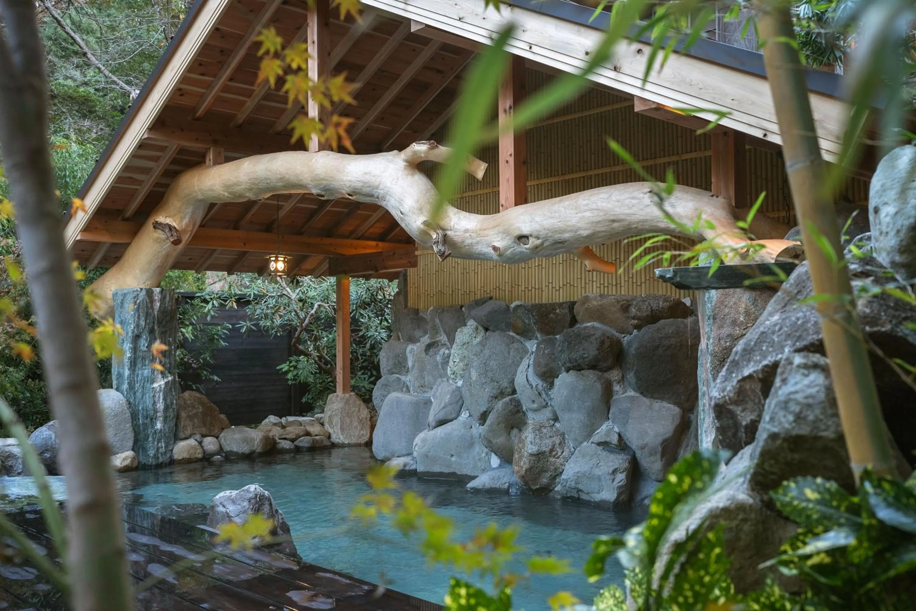 Open Air Bath in Ochiairo
