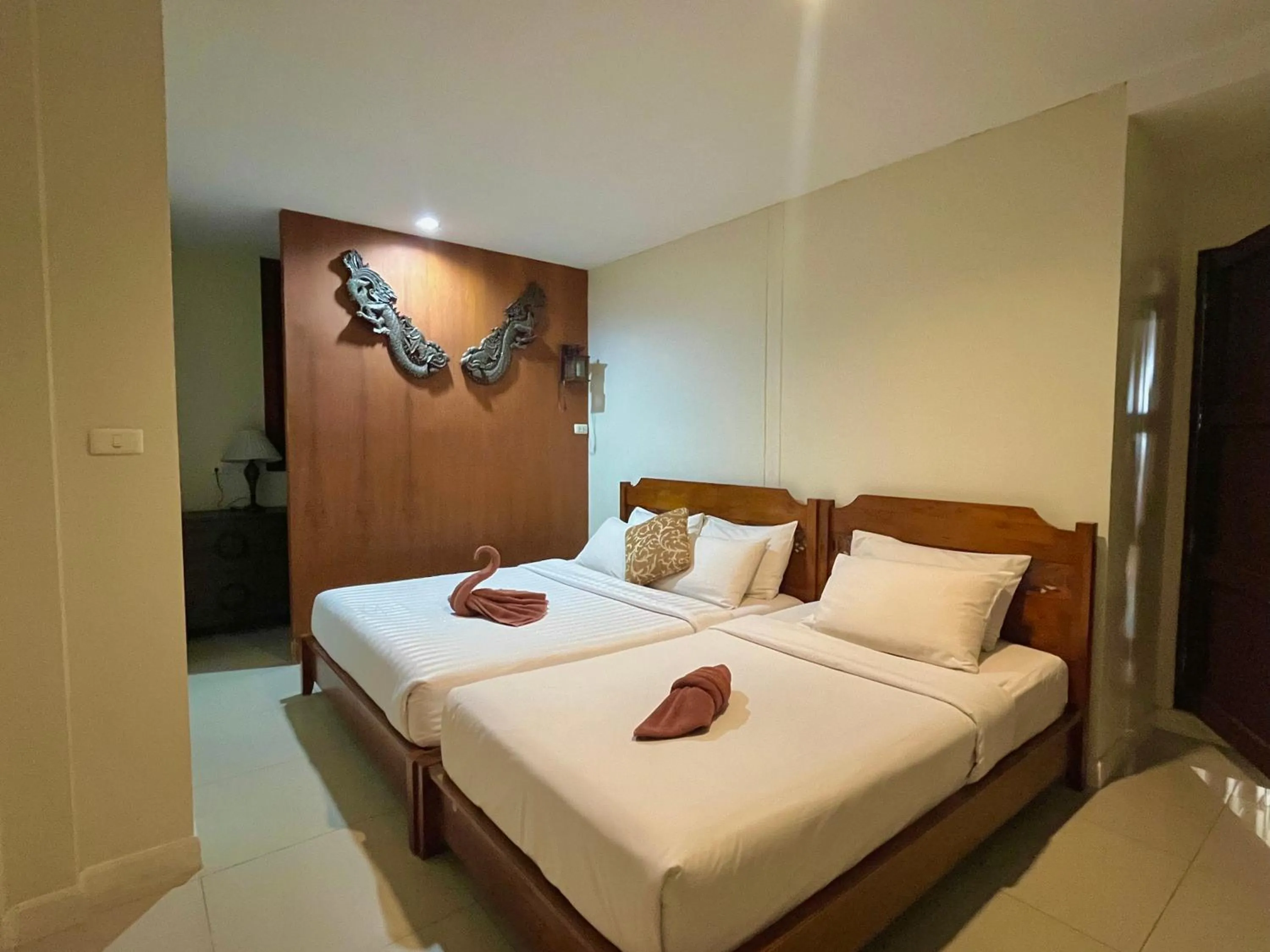 Bed in Baan Baramee House