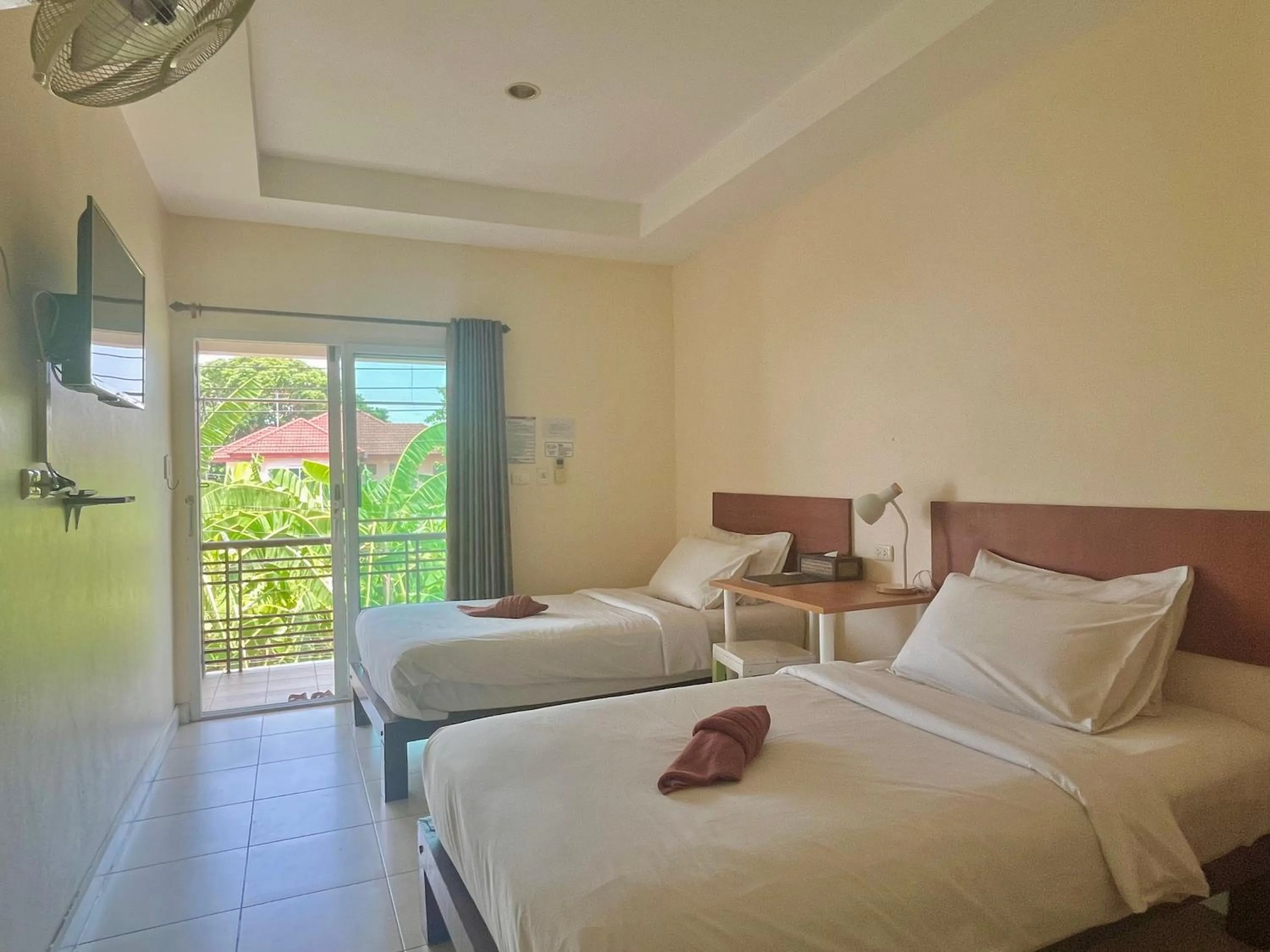 Bed in Baan Baramee House