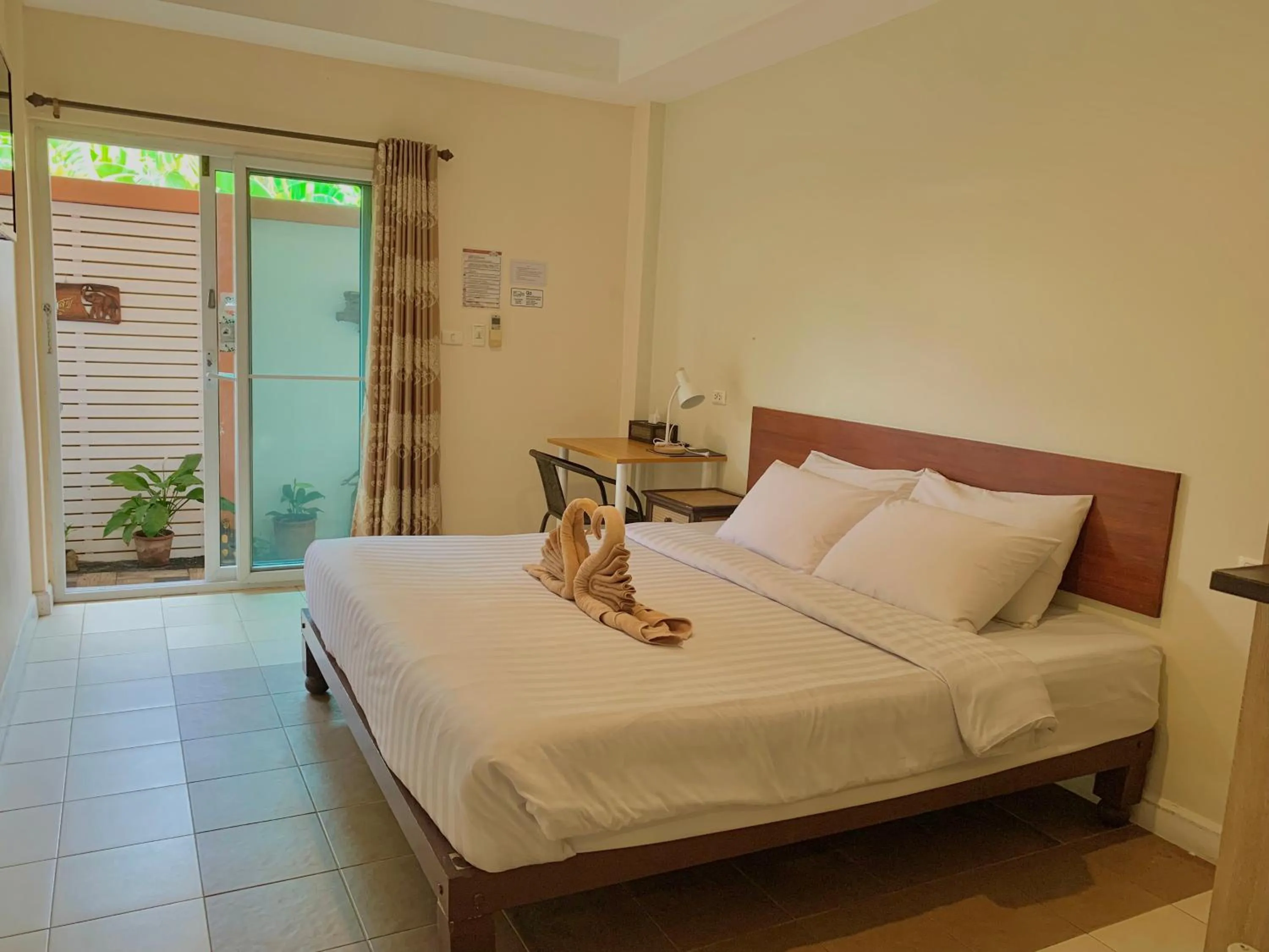 Bed in Baan Baramee House