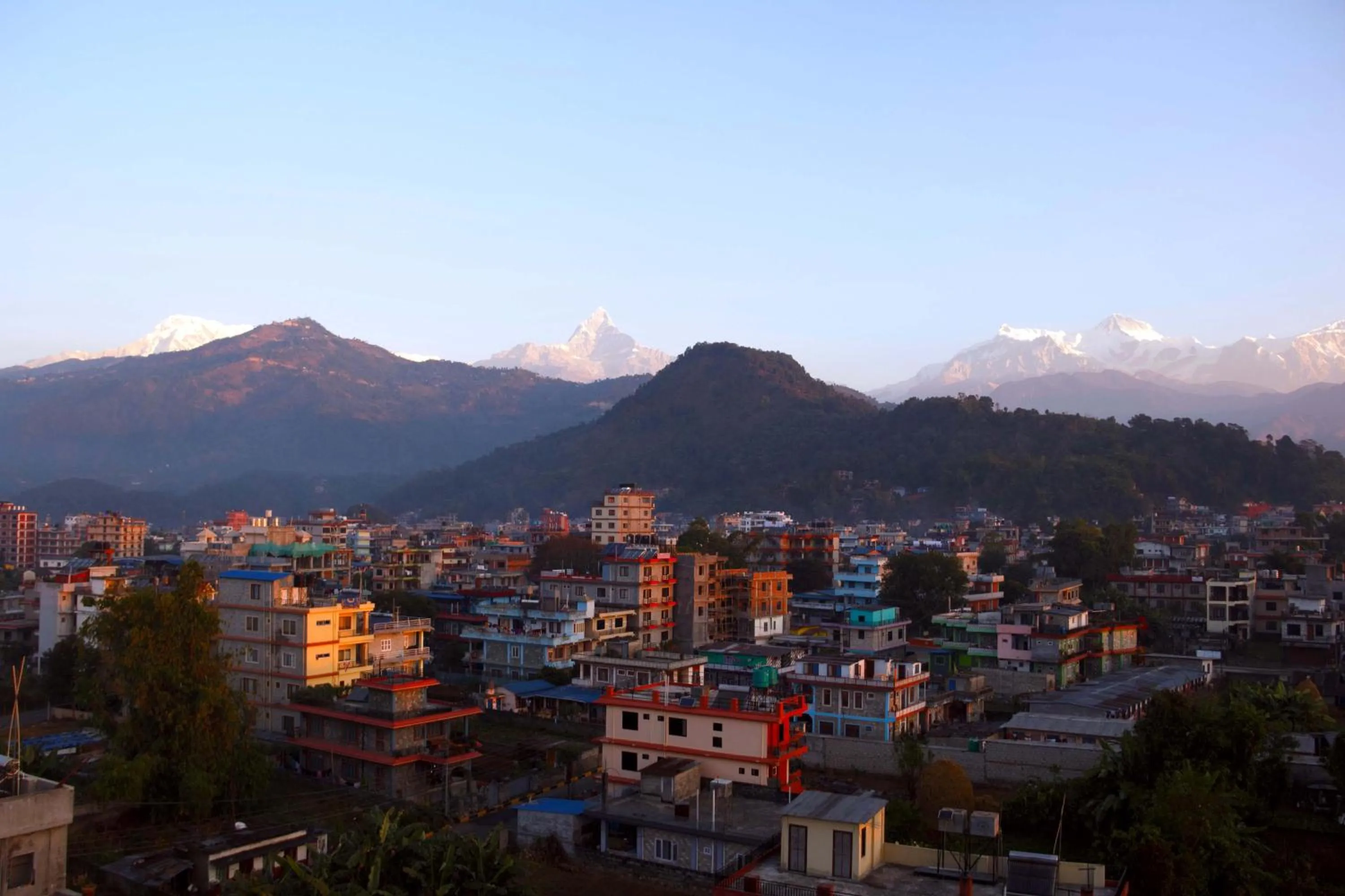 City view in Hotel Tara