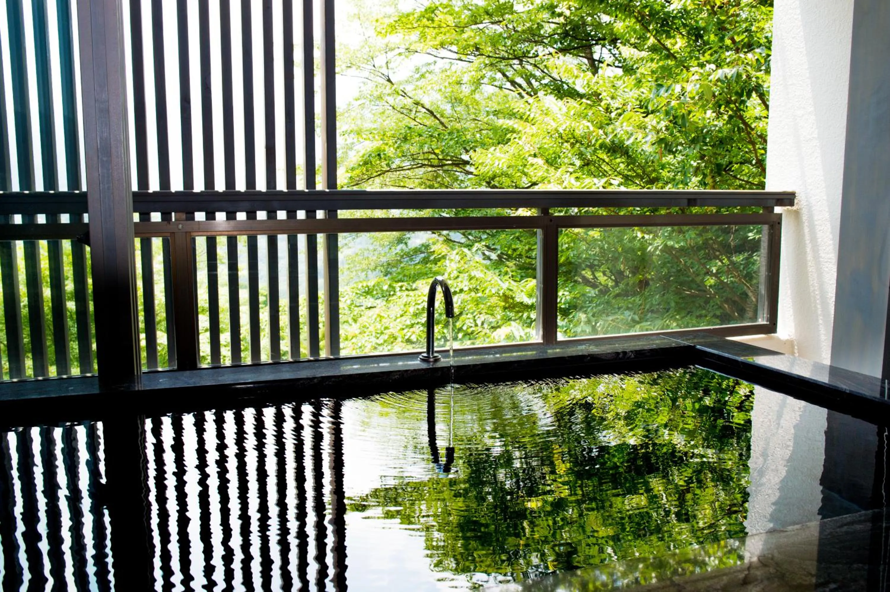 Open Air Bath in Hakone Elecasa Hotel and Spa