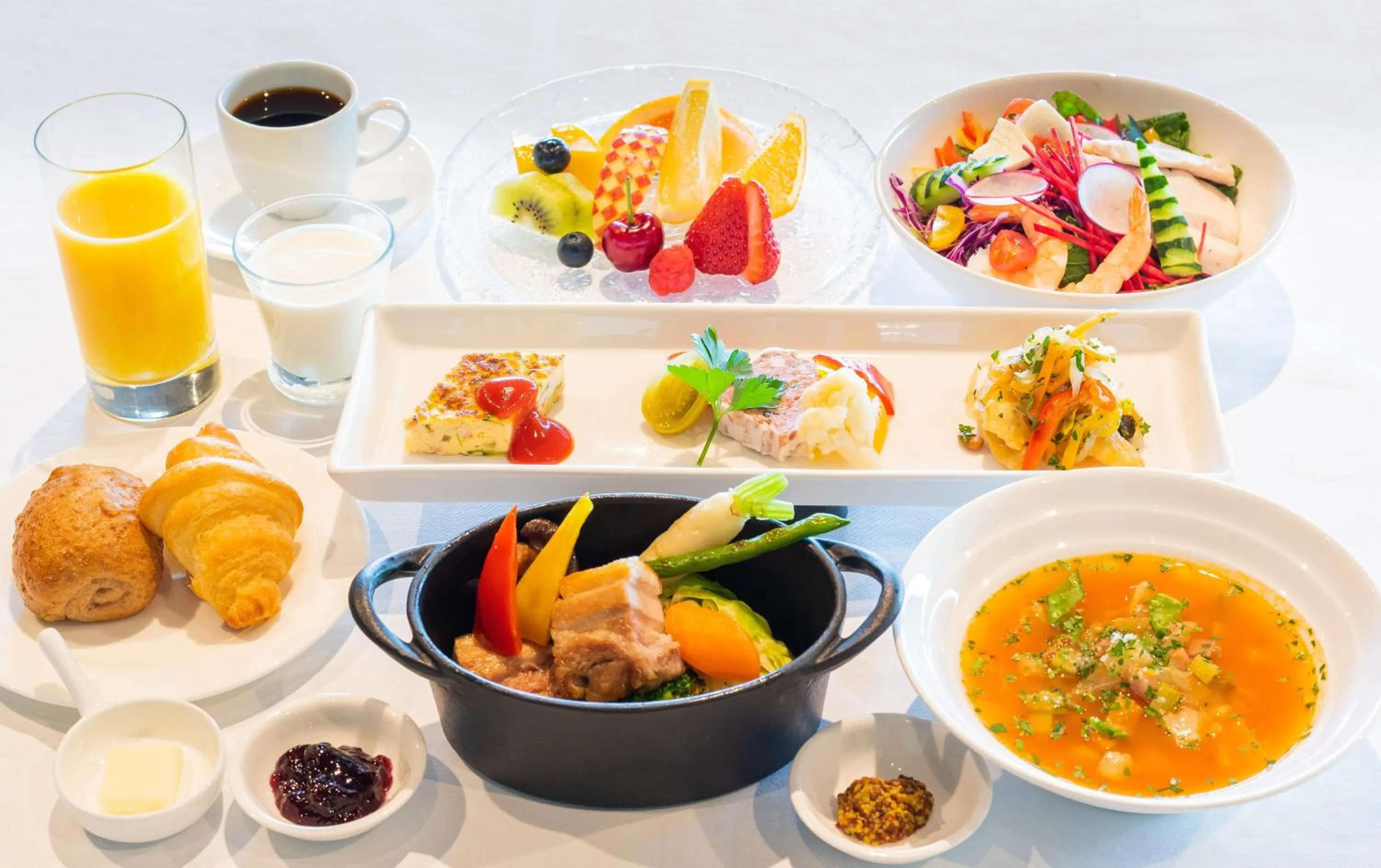 Breakfast in Hakone Elecasa Hotel and Spa