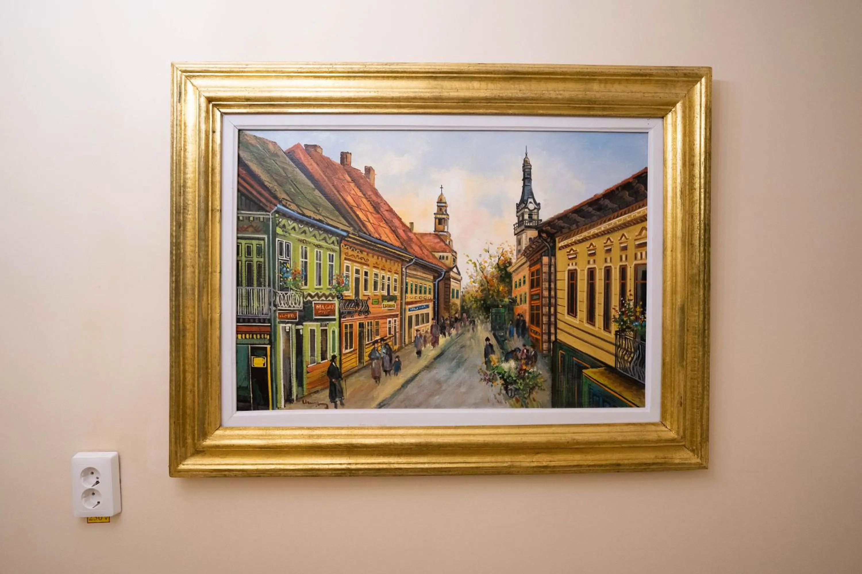 Decorative detail in Villa Alice