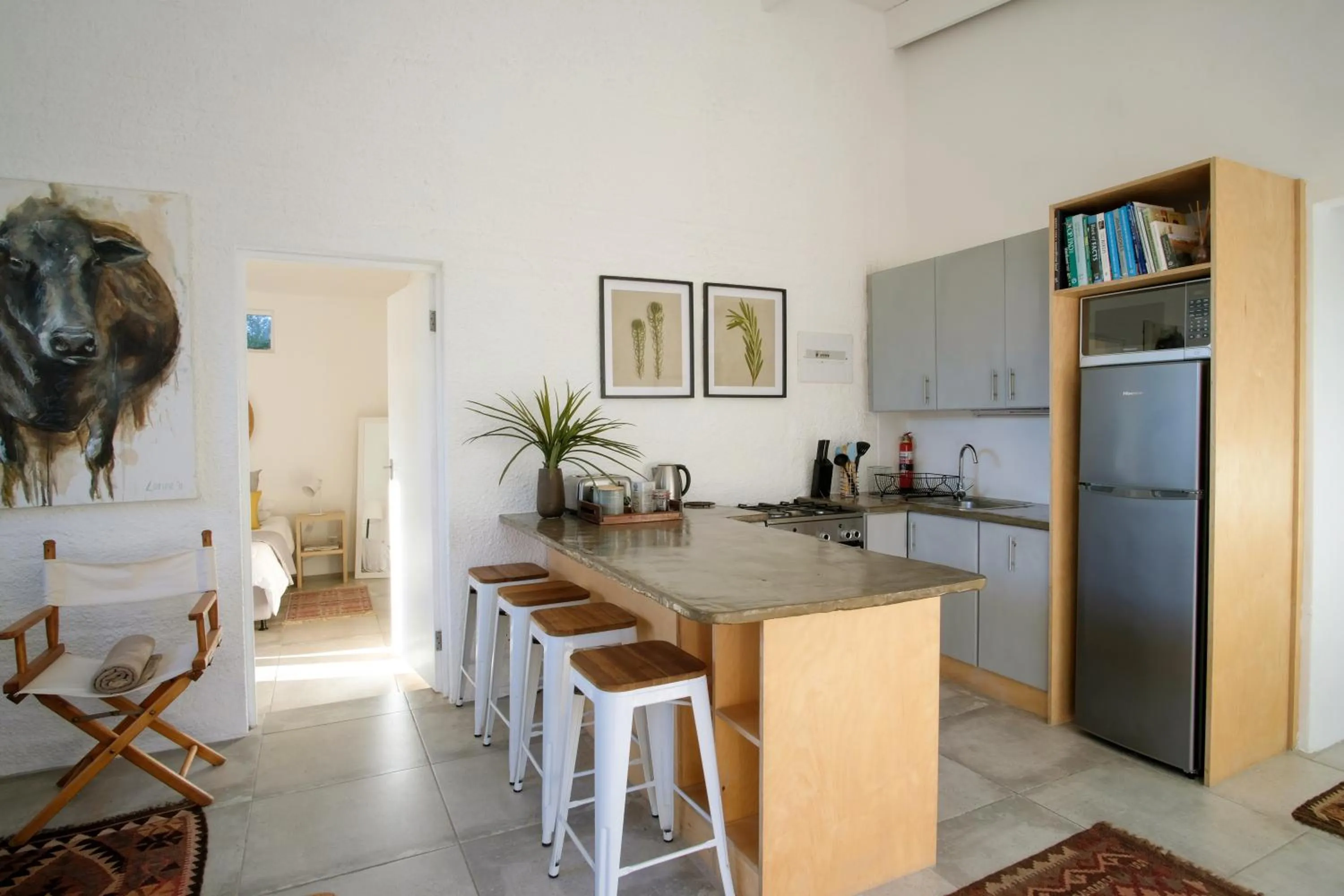 Kitchen or kitchenette in Kogman & Keisie Guest Farm