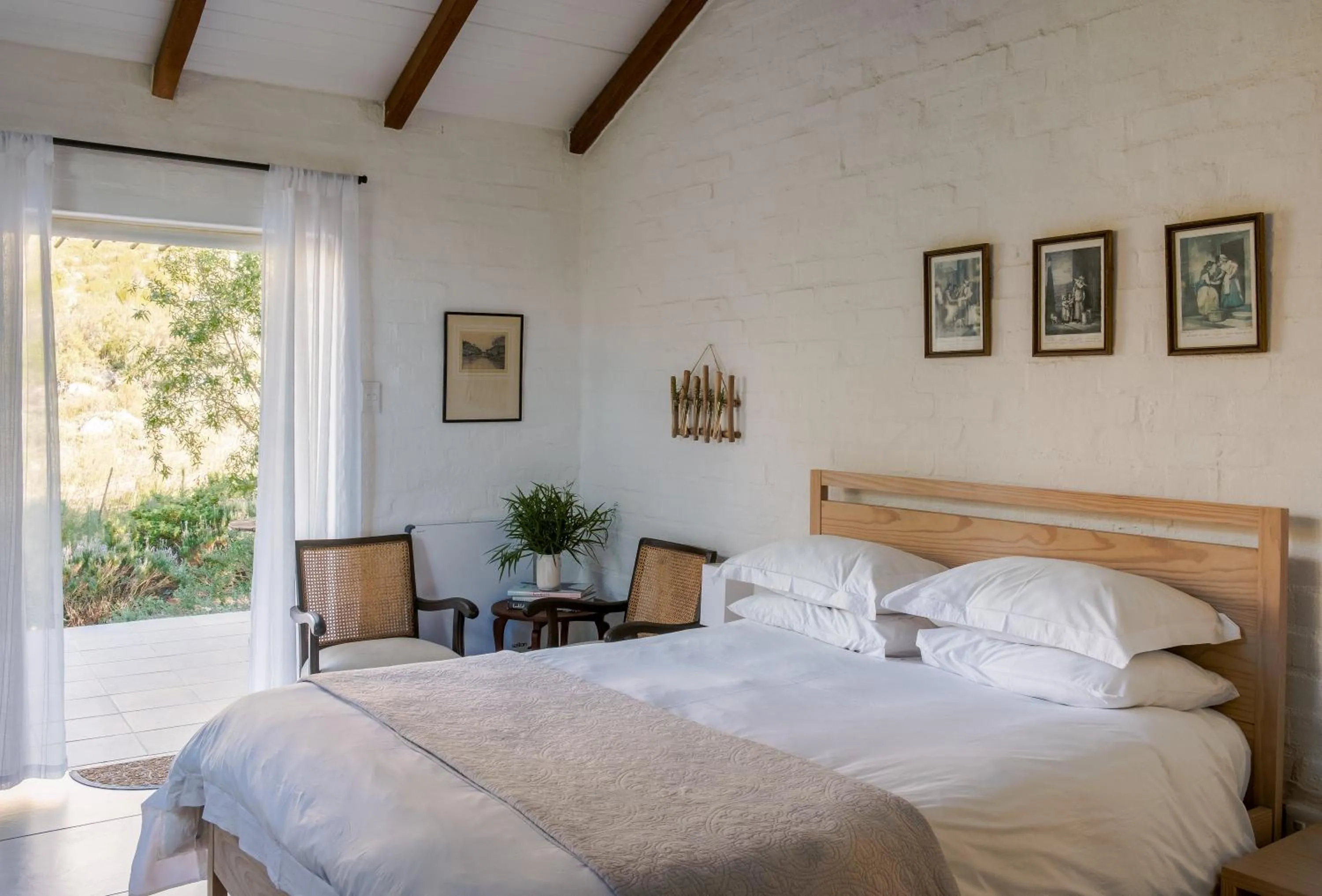 Bed in Kogman & Keisie Guest Farm