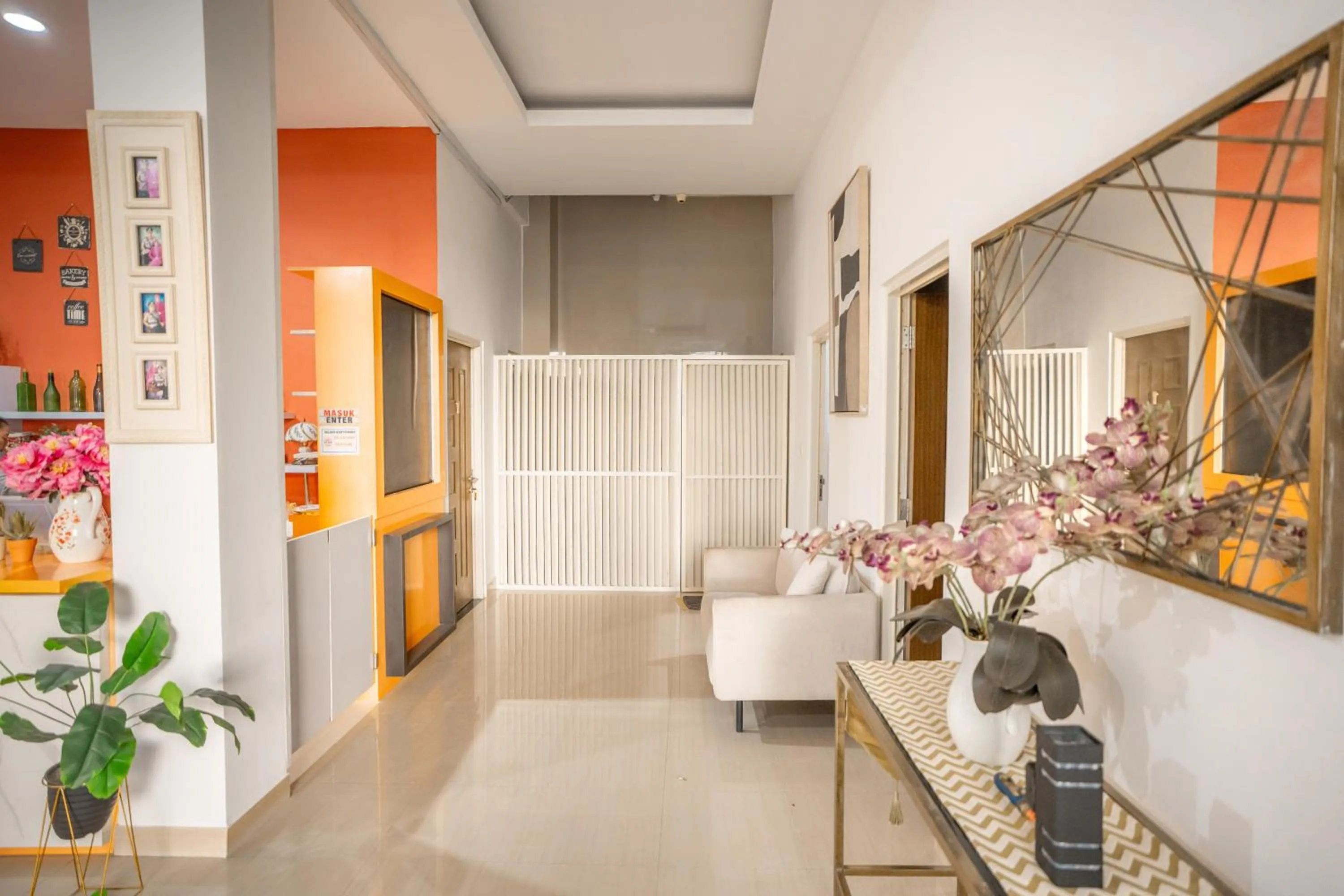 Seating area in Hotel Pratisarawirya by The Loka