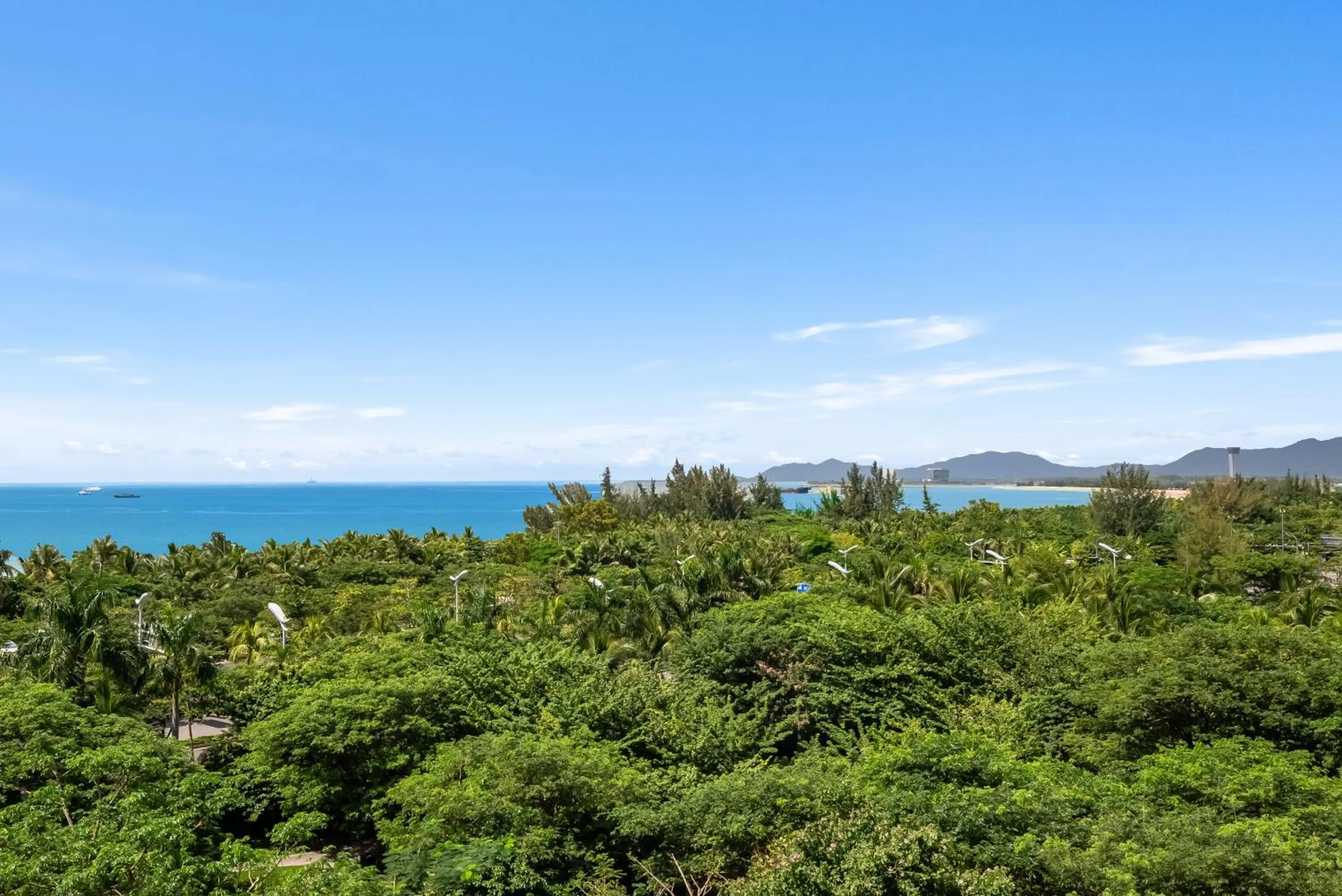 Sea view in Elnob Seaview Aparthotel Hai Tang Bay Sanya