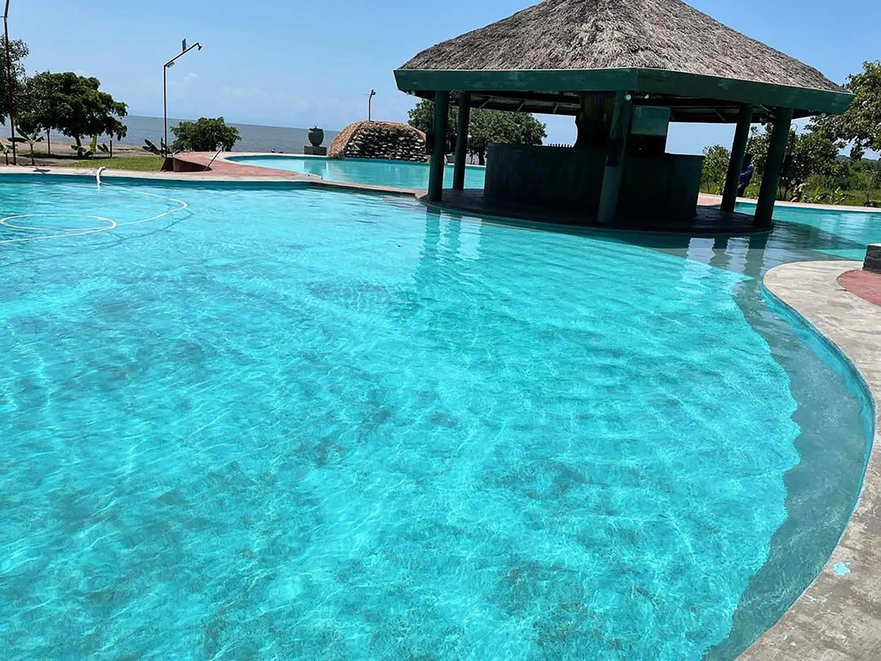 Swimming pool in Kambiri Beach by Serendib