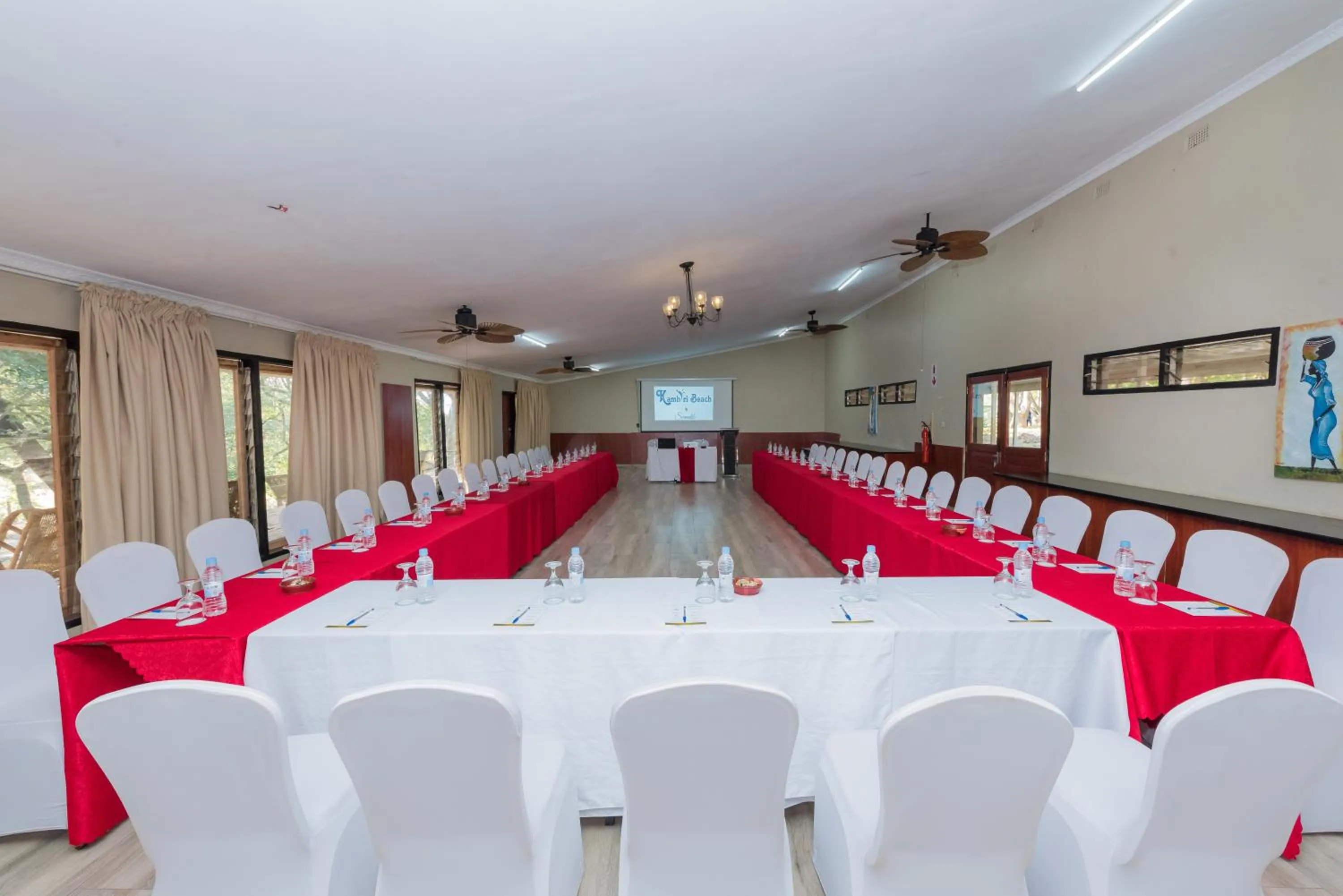 Meeting/conference room in Kambiri Beach by Serendib