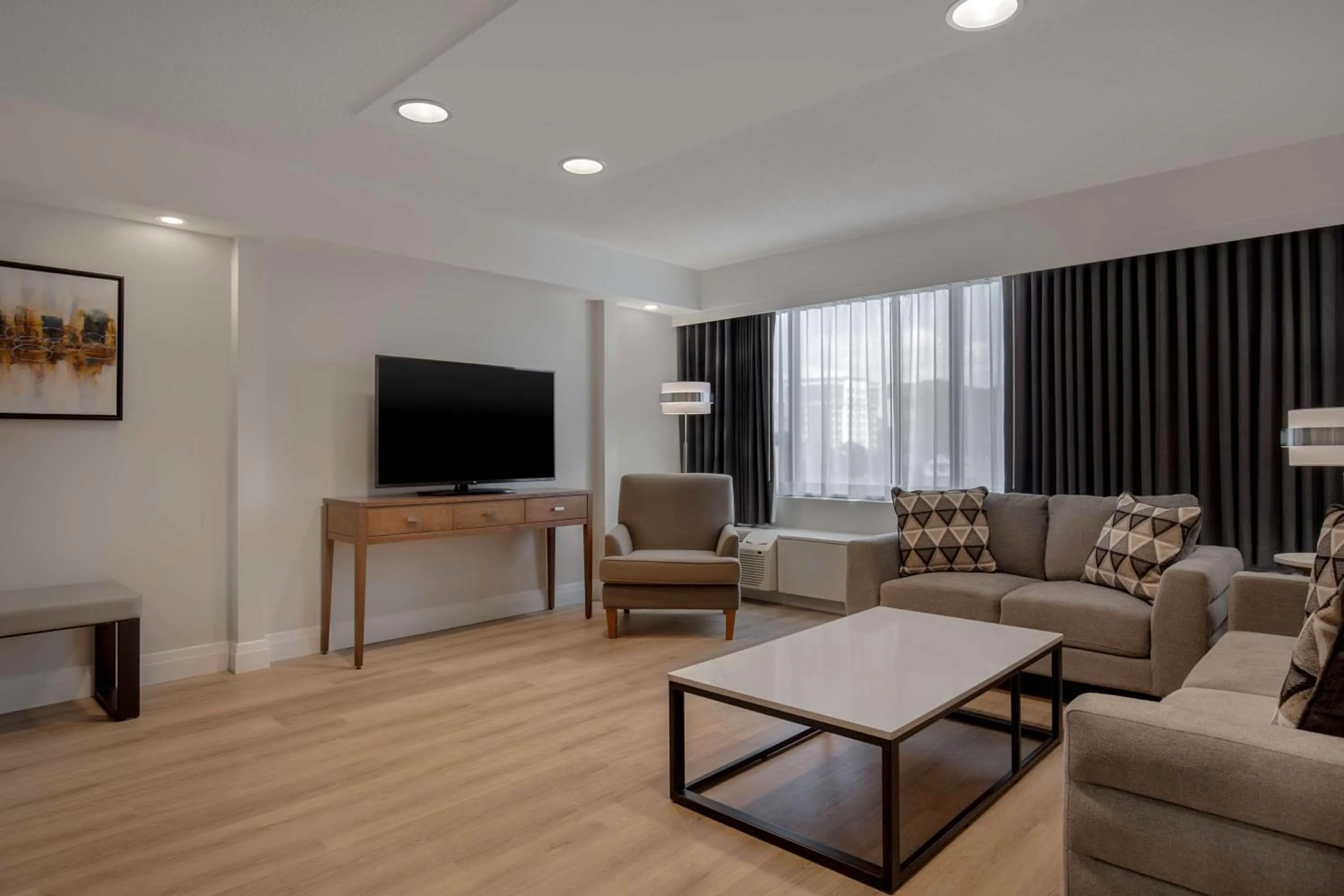 Living room in Doubletree by Hilton London