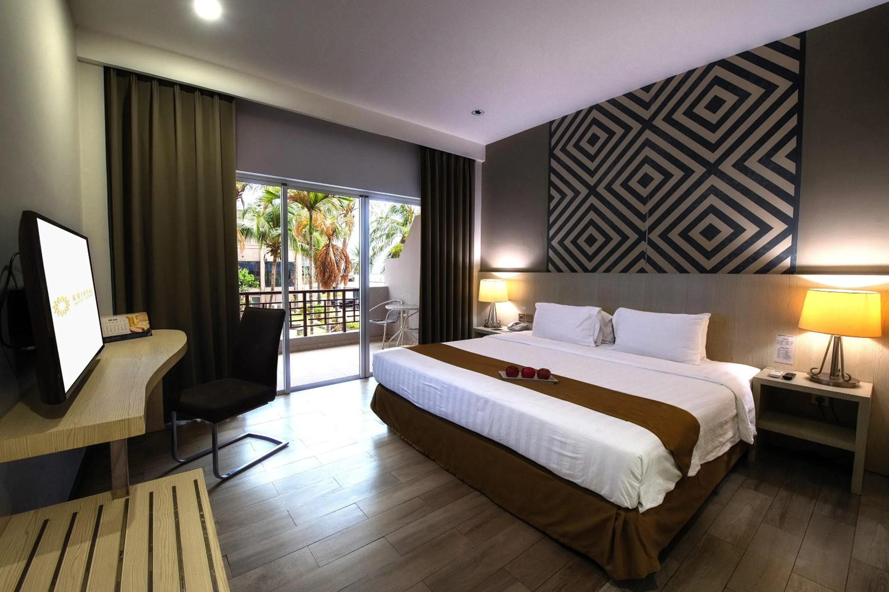 Bed in Kristal Hotel Kupang