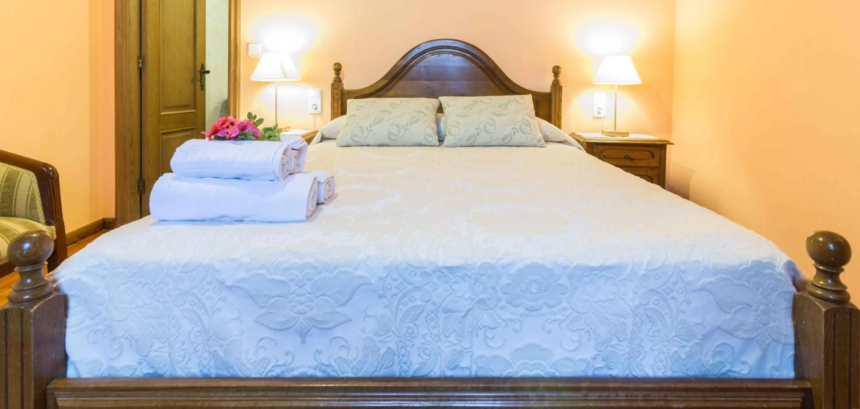 Bedroom, Bed in Casa Da Urcela