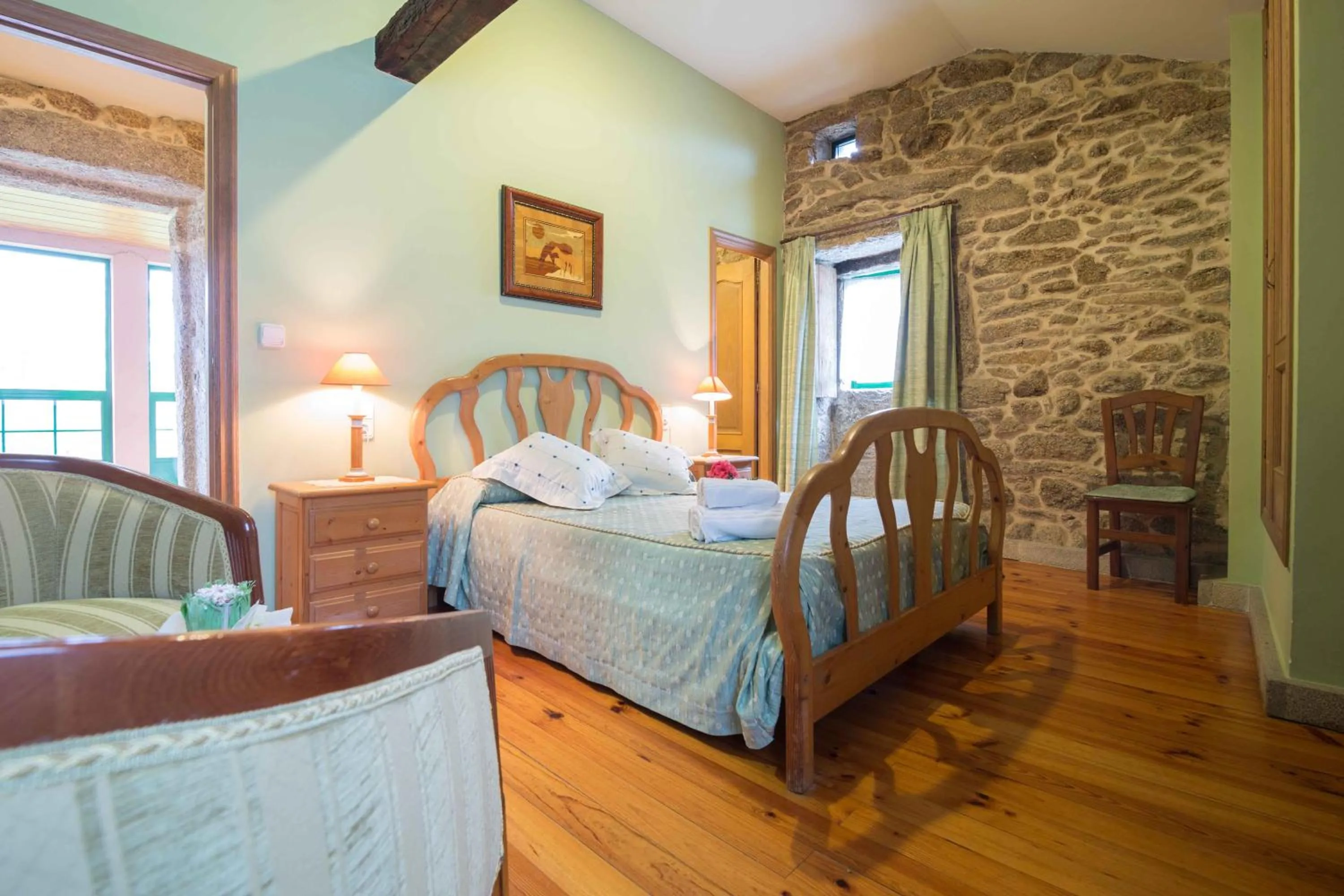 Photo of the whole room, Bed in Casa Da Urcela