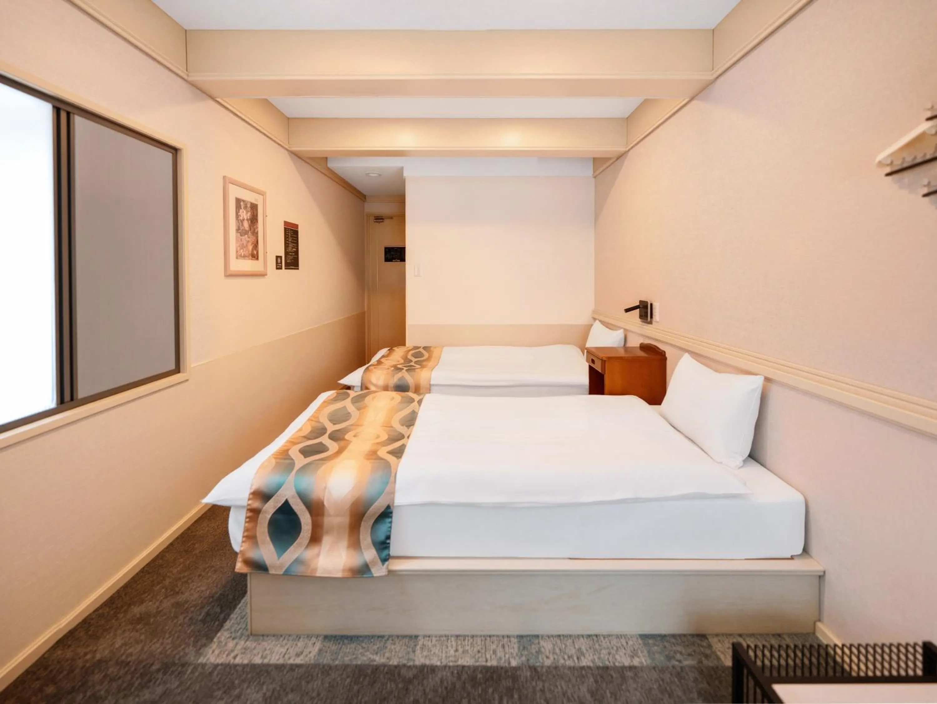 Bed in Hakuba Sun Valley Hotel