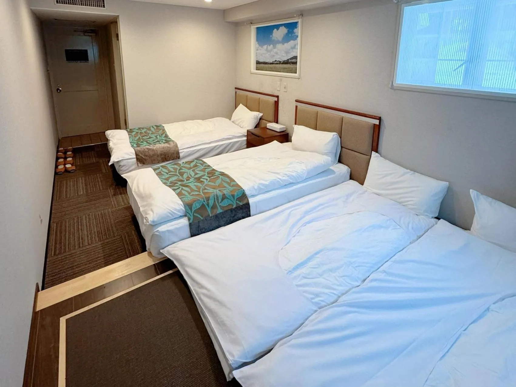 Bed in Hakuba Sun Valley Hotel