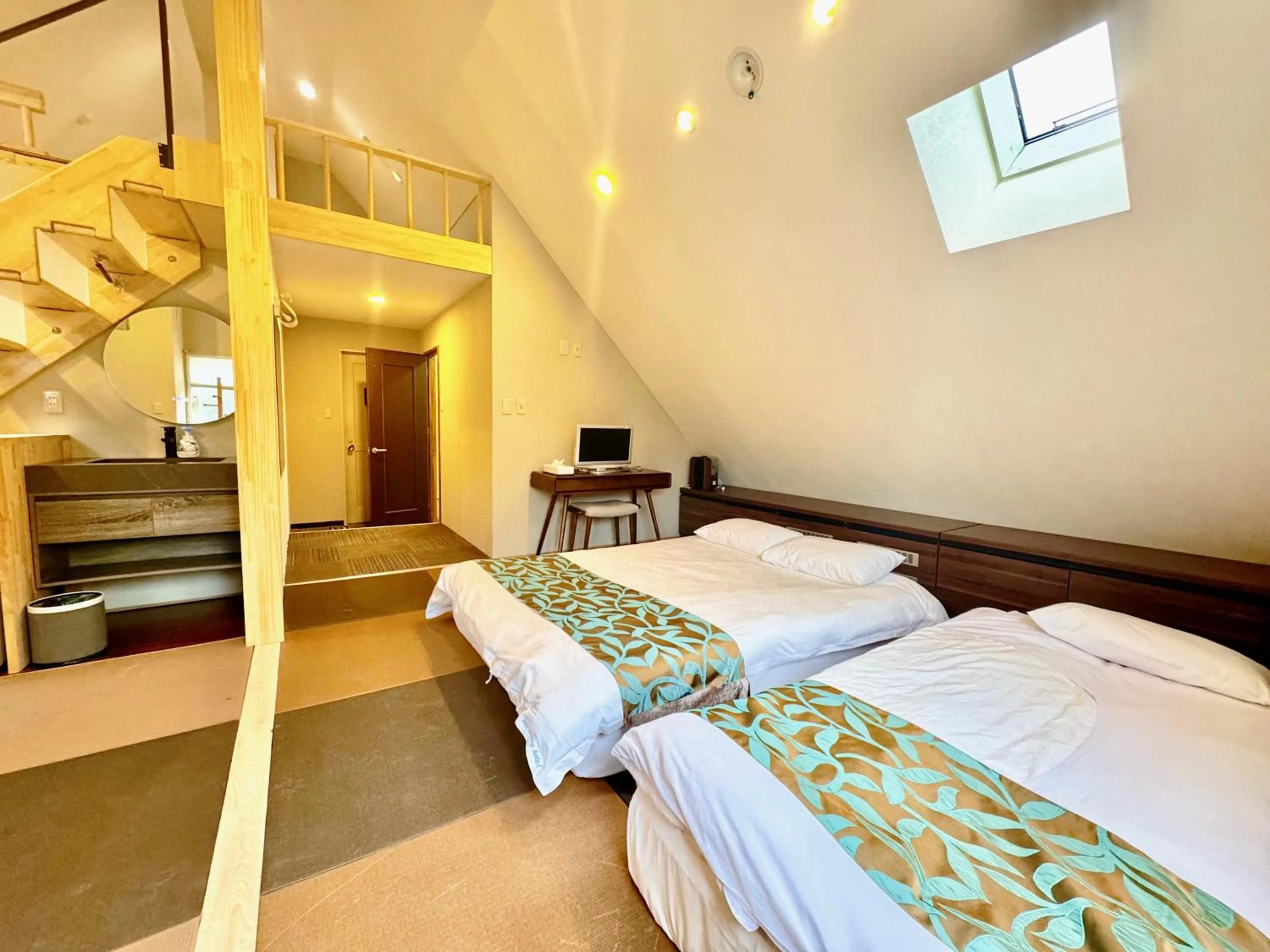 Bed in Hakuba Sun Valley Hotel