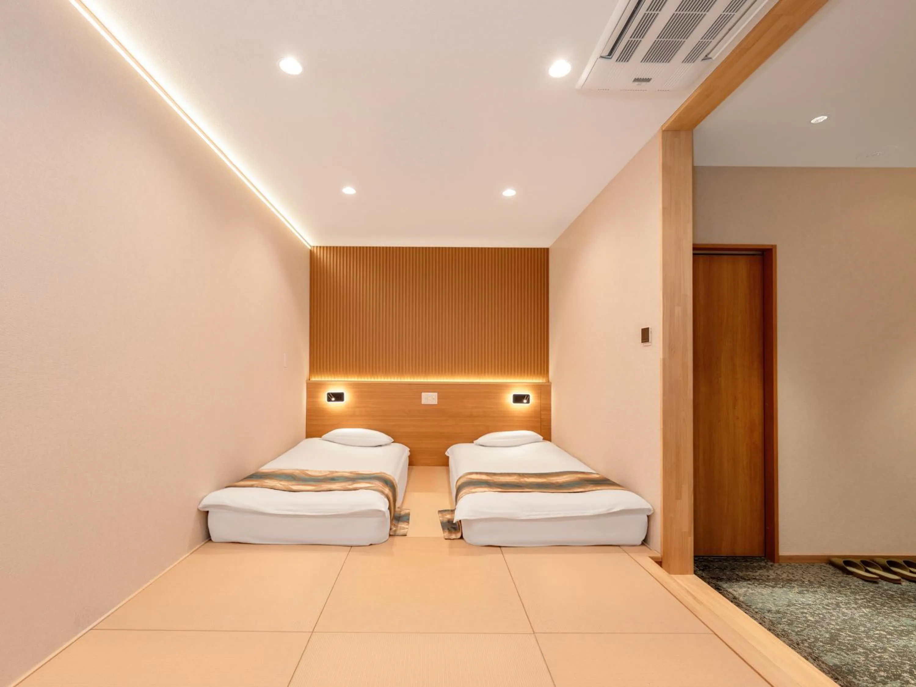 Bed in Hakuba Sun Valley Hotel