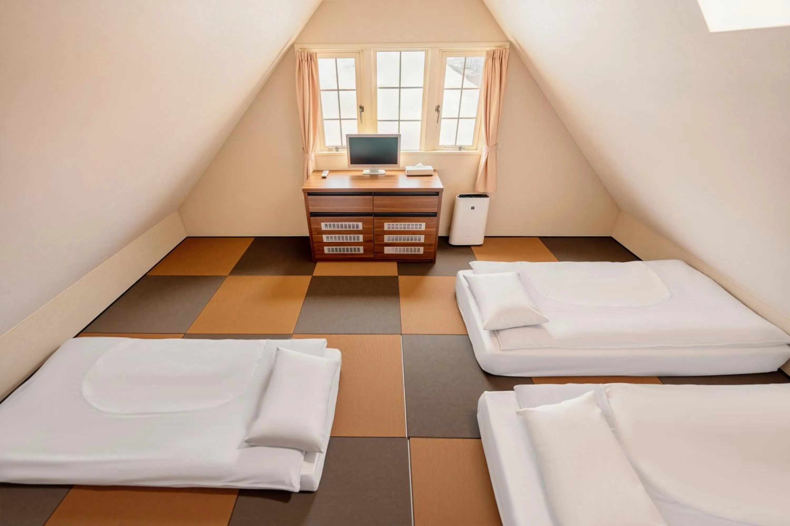 Bed in Hakuba Sun Valley Hotel