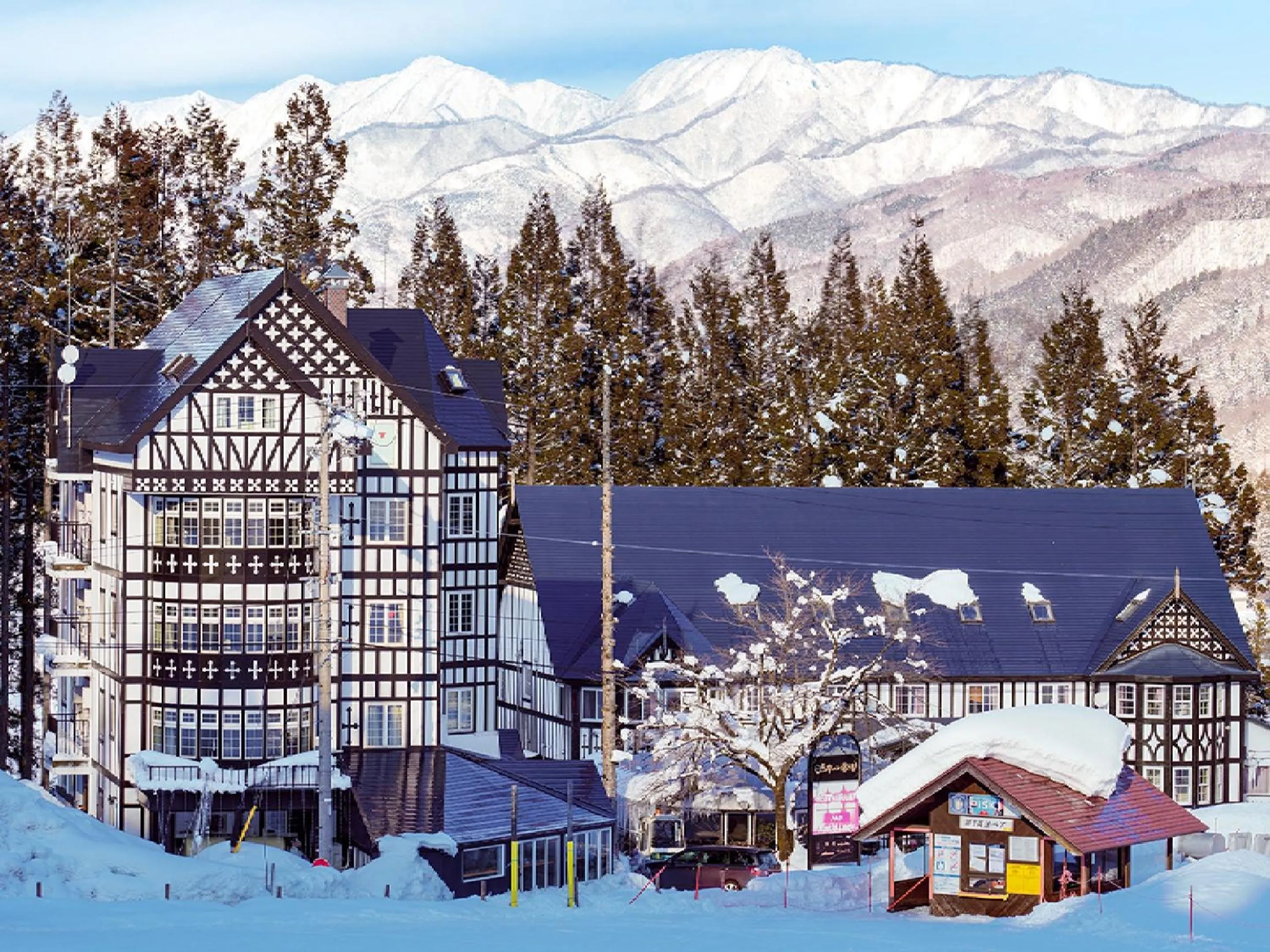 Property building in Hakuba Sun Valley Hotel