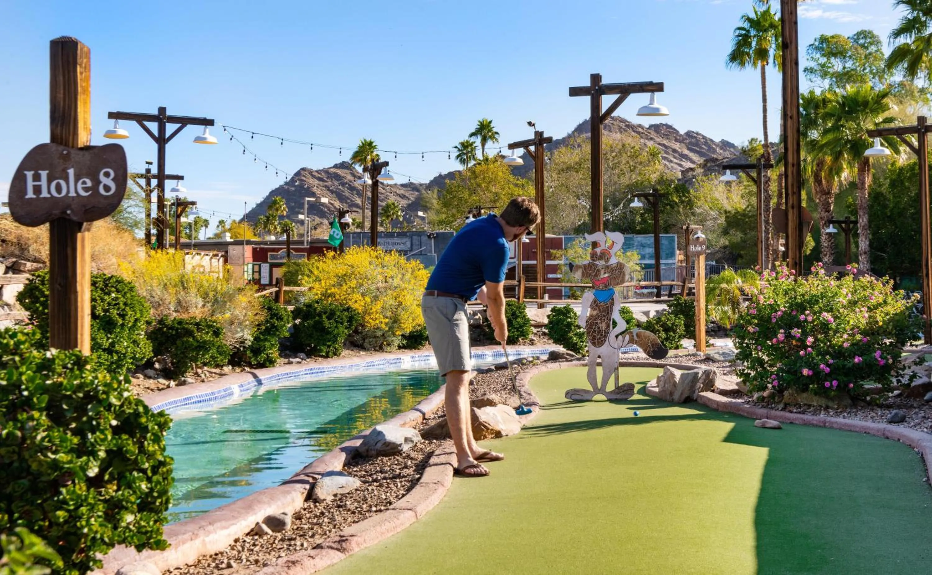 Golfcourse in Hilton Phoenix Resort at the Peak