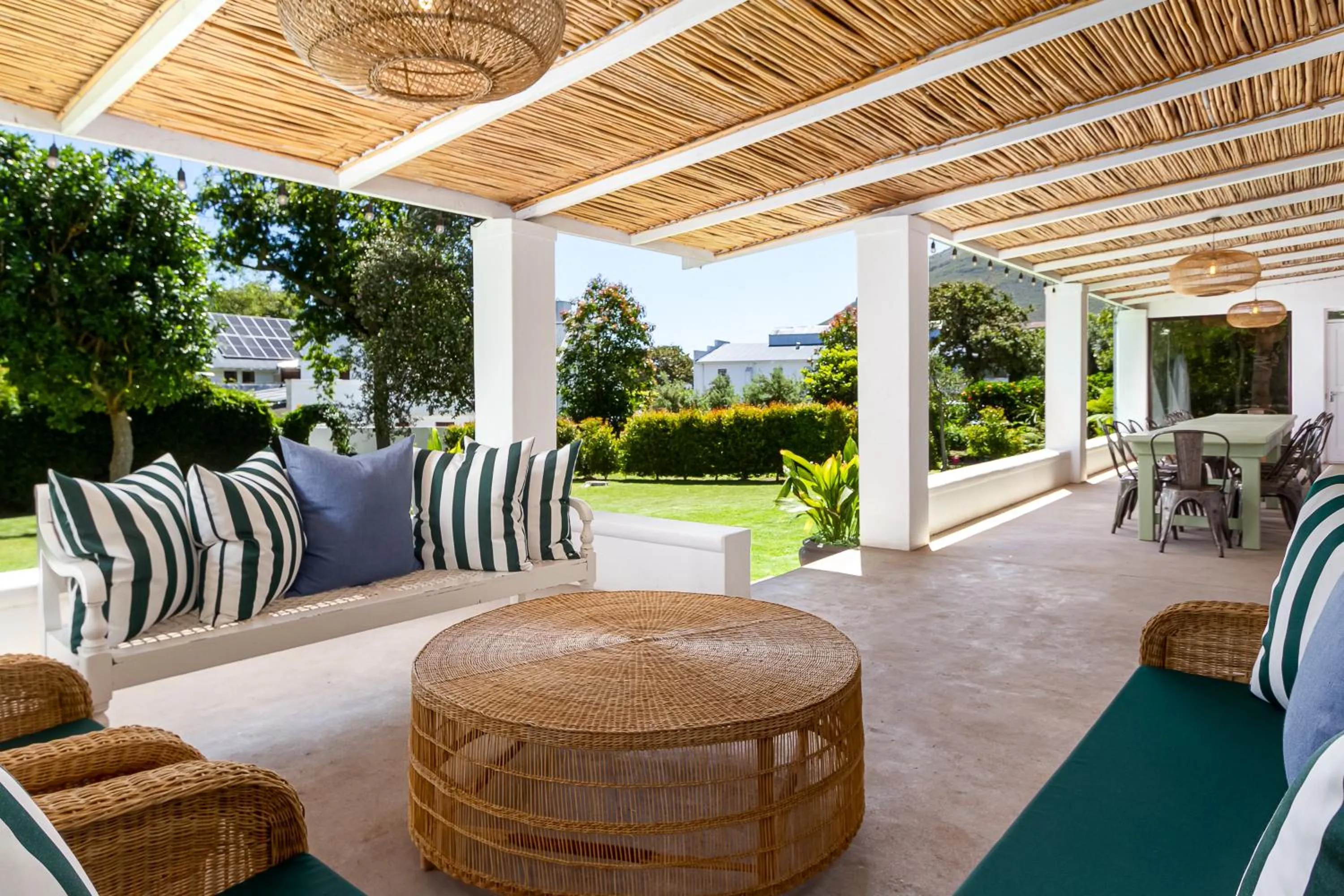 Patio in Noordhoek Village Hotel