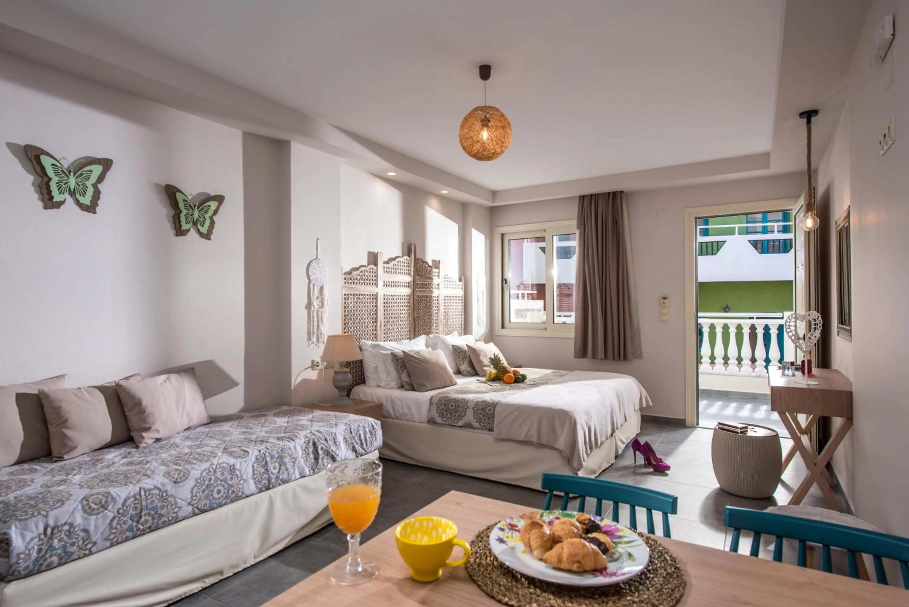 Food and drinks, Bed in Sarpidon Apartments