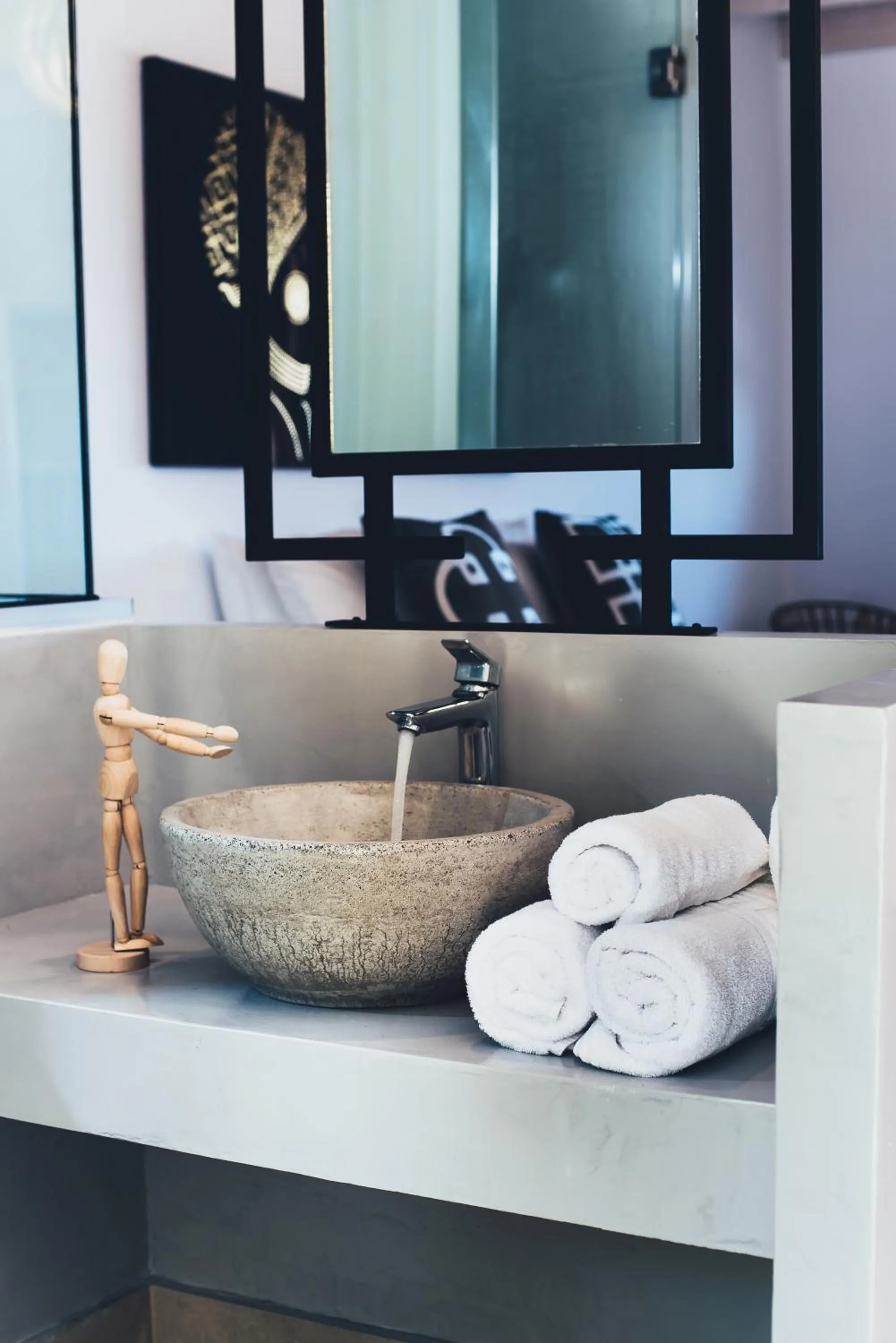 Bathroom in Sarpidon Apartments