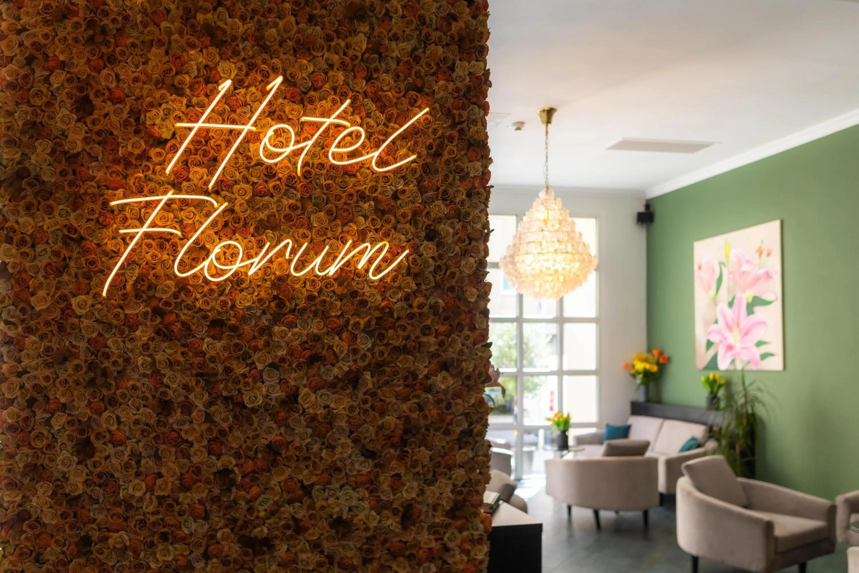 Lobby or reception in Florum Hotel
