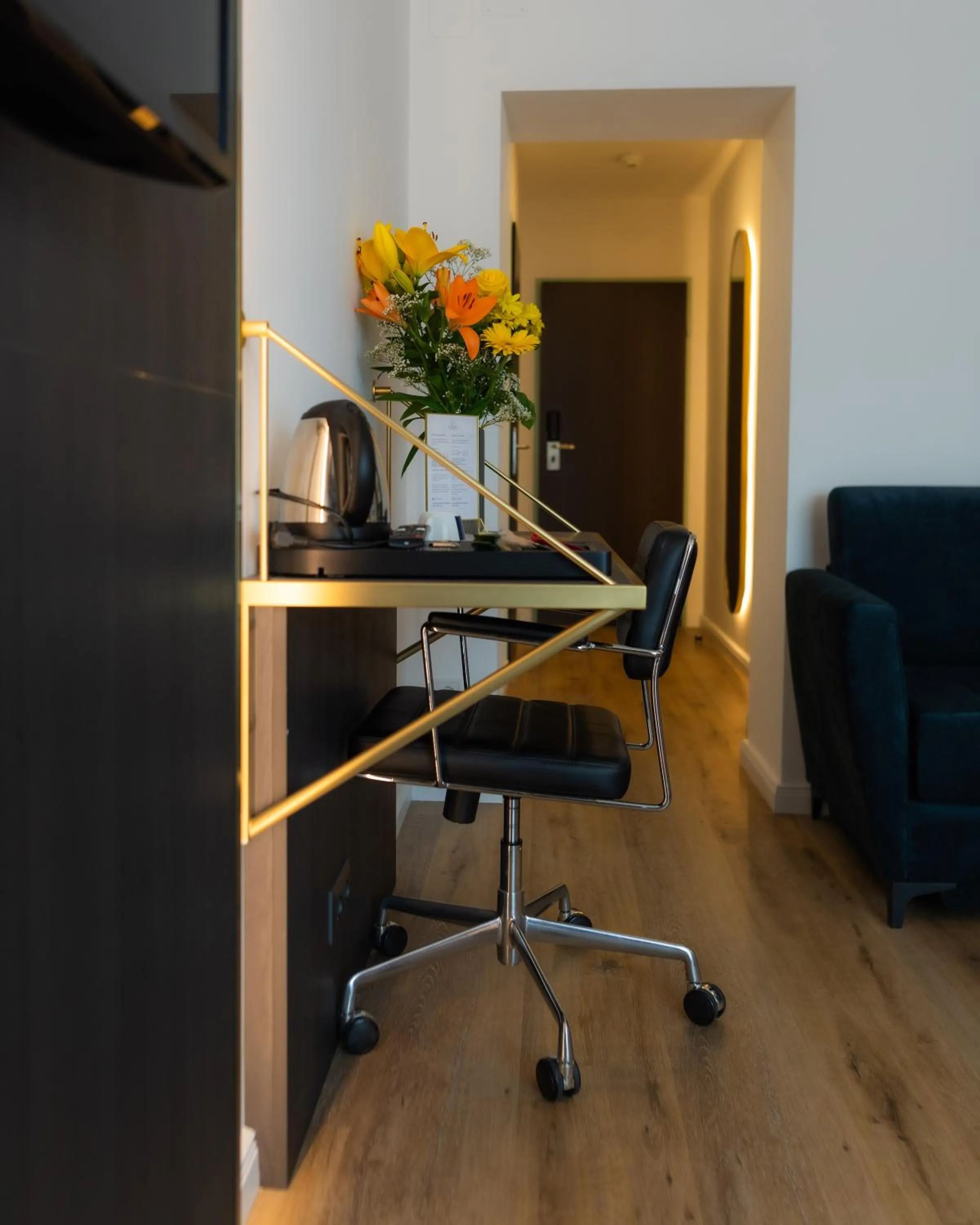 Seating area in Florum Hotel