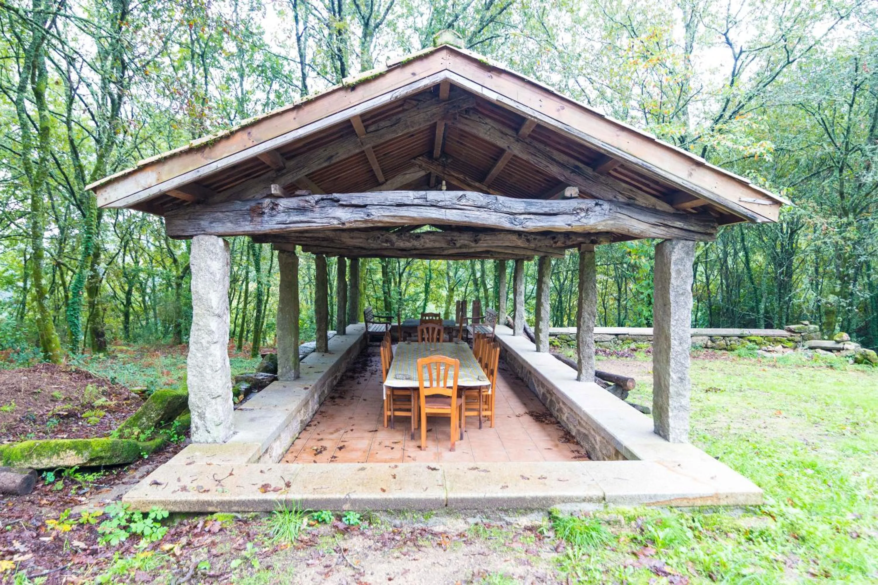 BBQ facilities in Casa Do Cribeiro