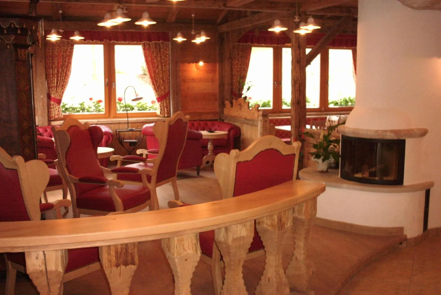 Lounge or bar in Hotel Antermoia