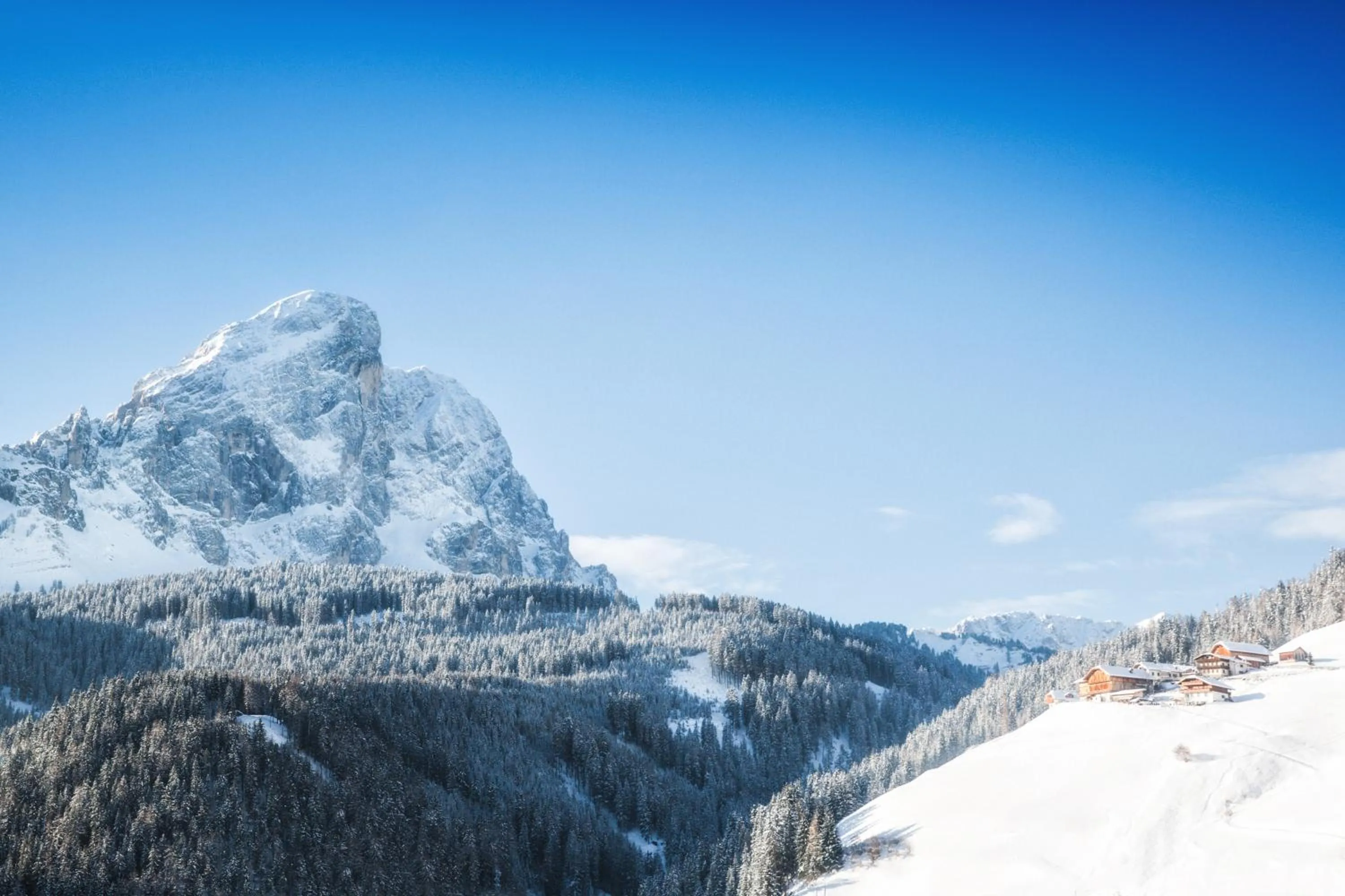 Skiing in Hotel Antermoia