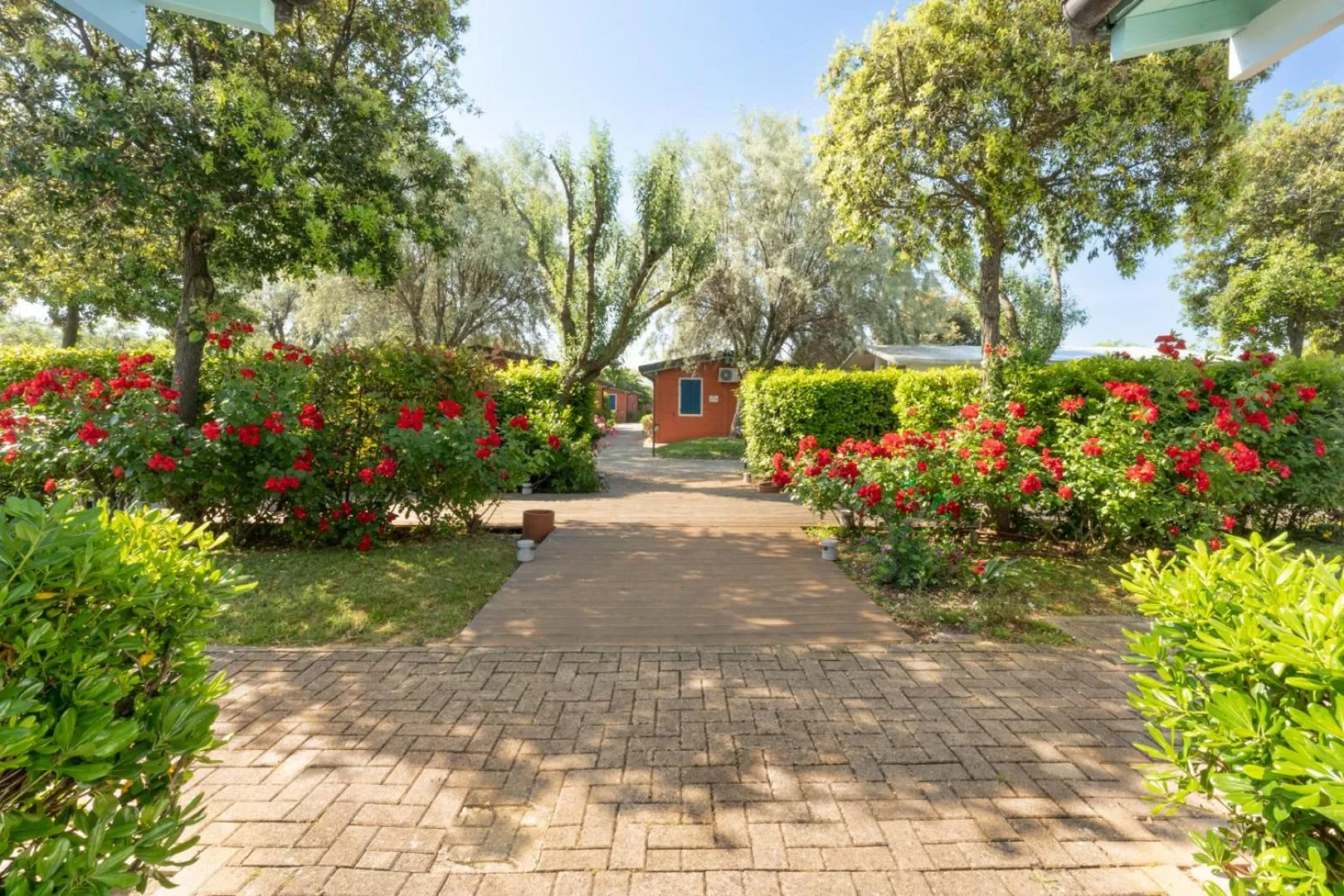 Garden view in Natural Village Resort