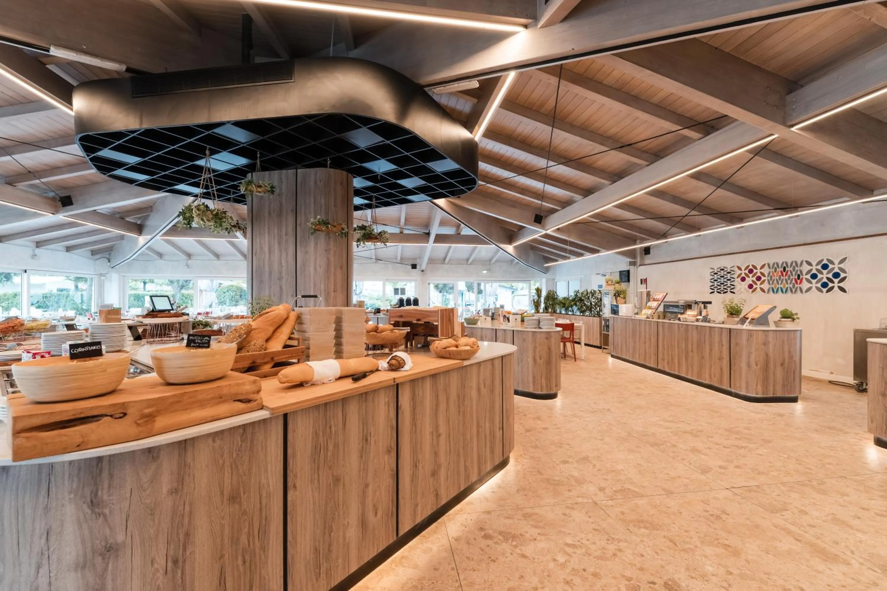 Breakfast in Natural Village Resort