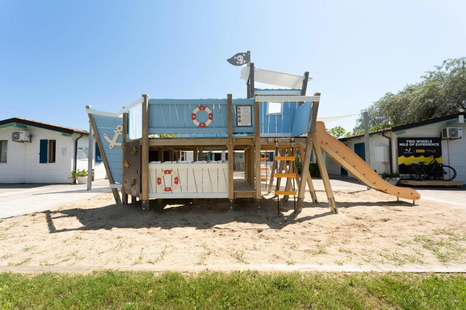 Children play ground in Natural Village Resort