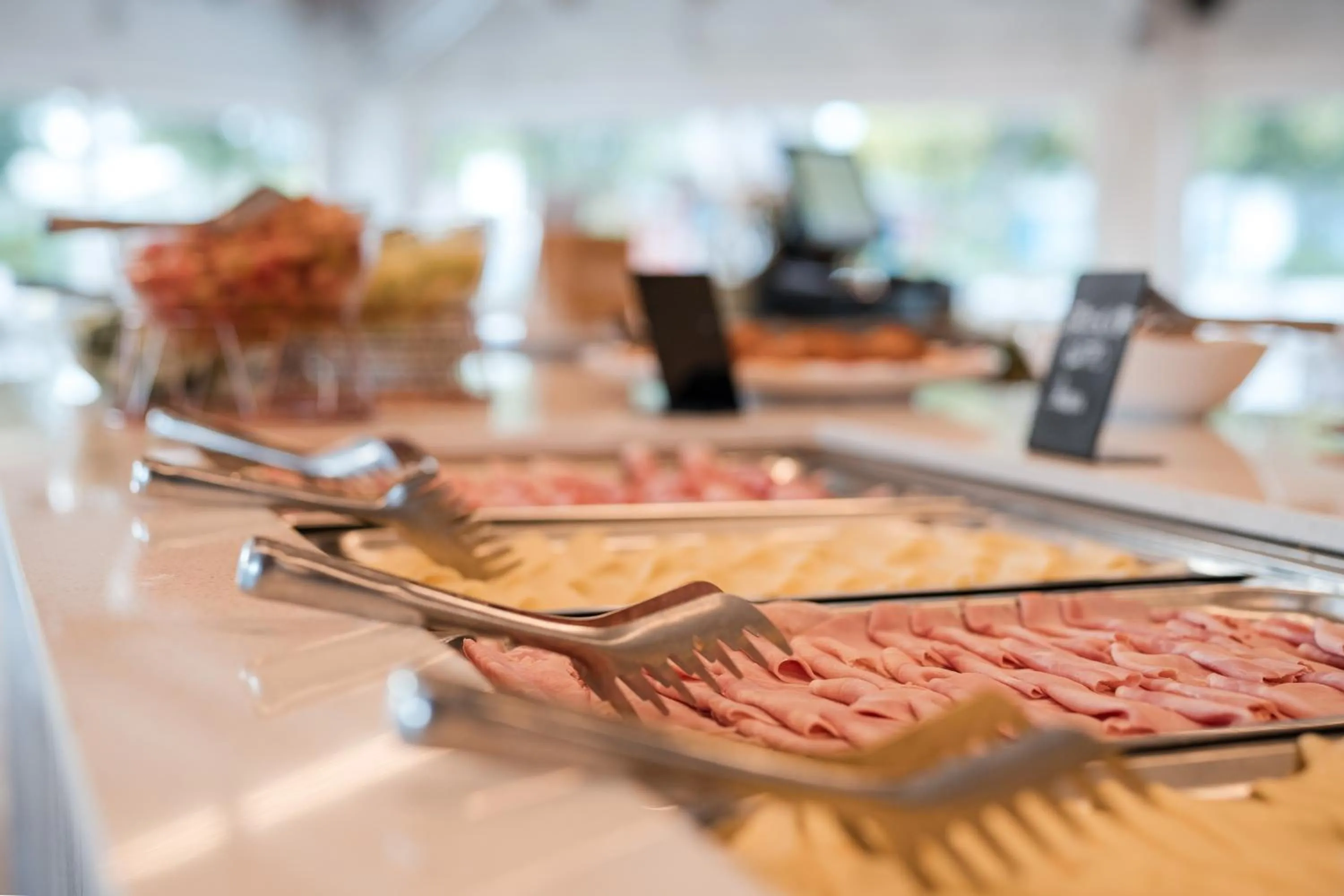 Buffet breakfast in Natural Village Resort