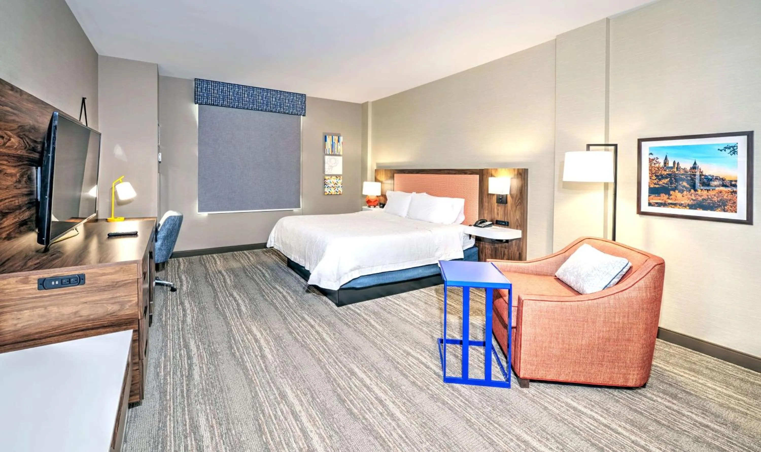 Bedroom, Bed in Hampton by Hilton Ottawa