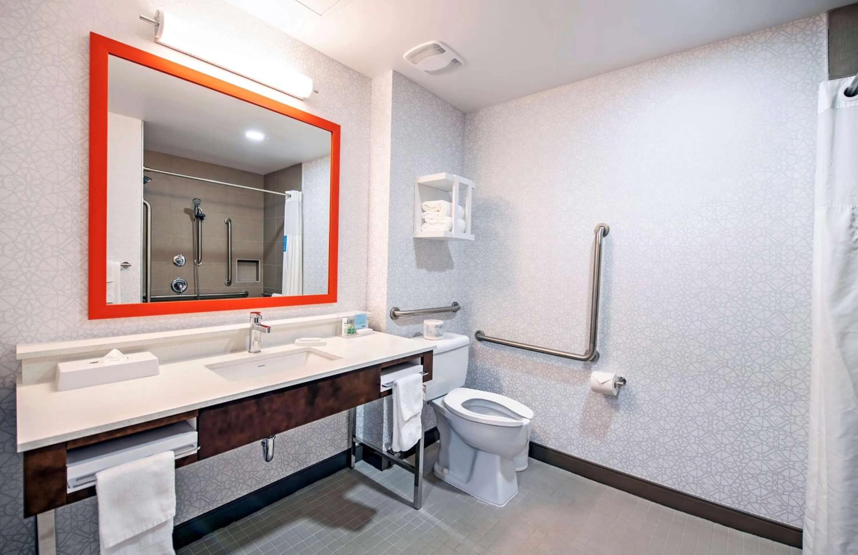 Bathroom in Hampton by Hilton Ottawa