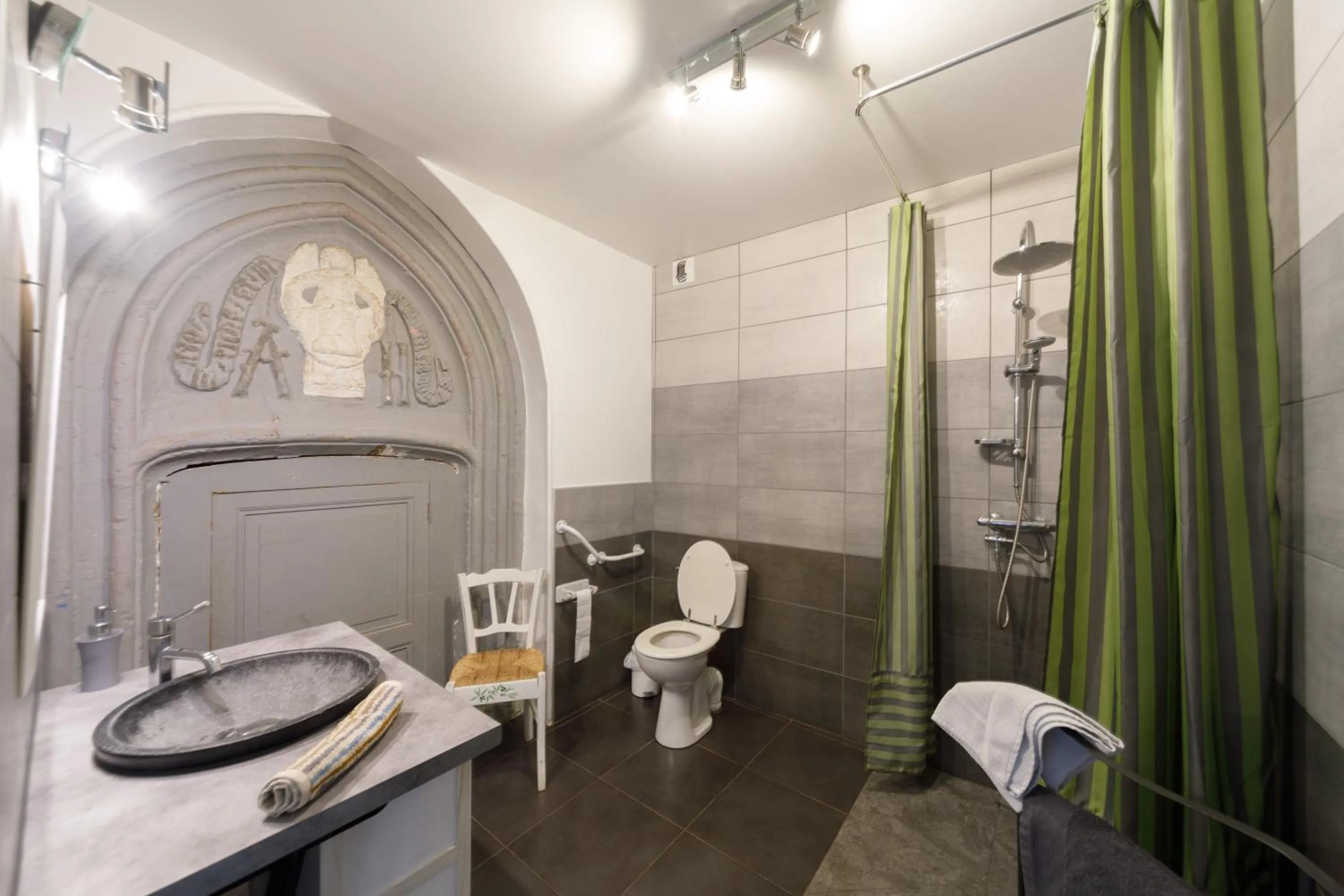 Toilet in Ermitage Saint Vincent B&B