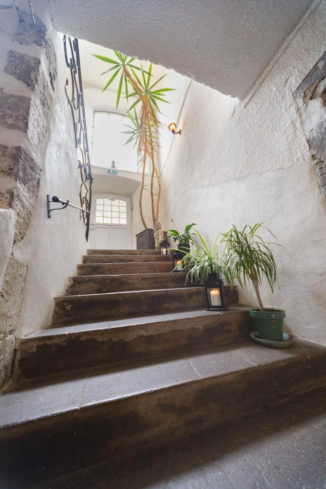 Lobby or reception in Ermitage Saint Vincent B&B