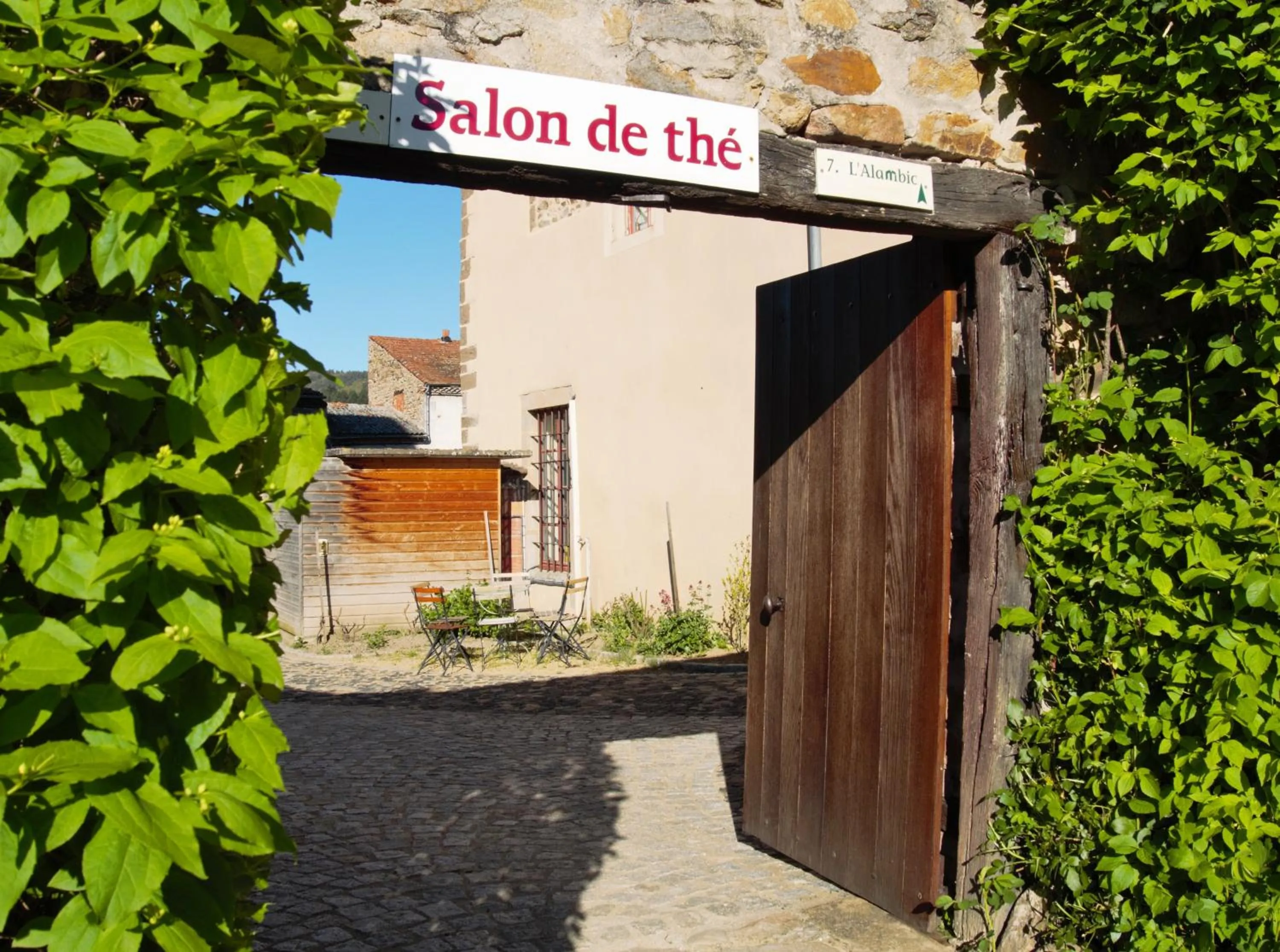 Garden in Ermitage Saint Vincent B&B