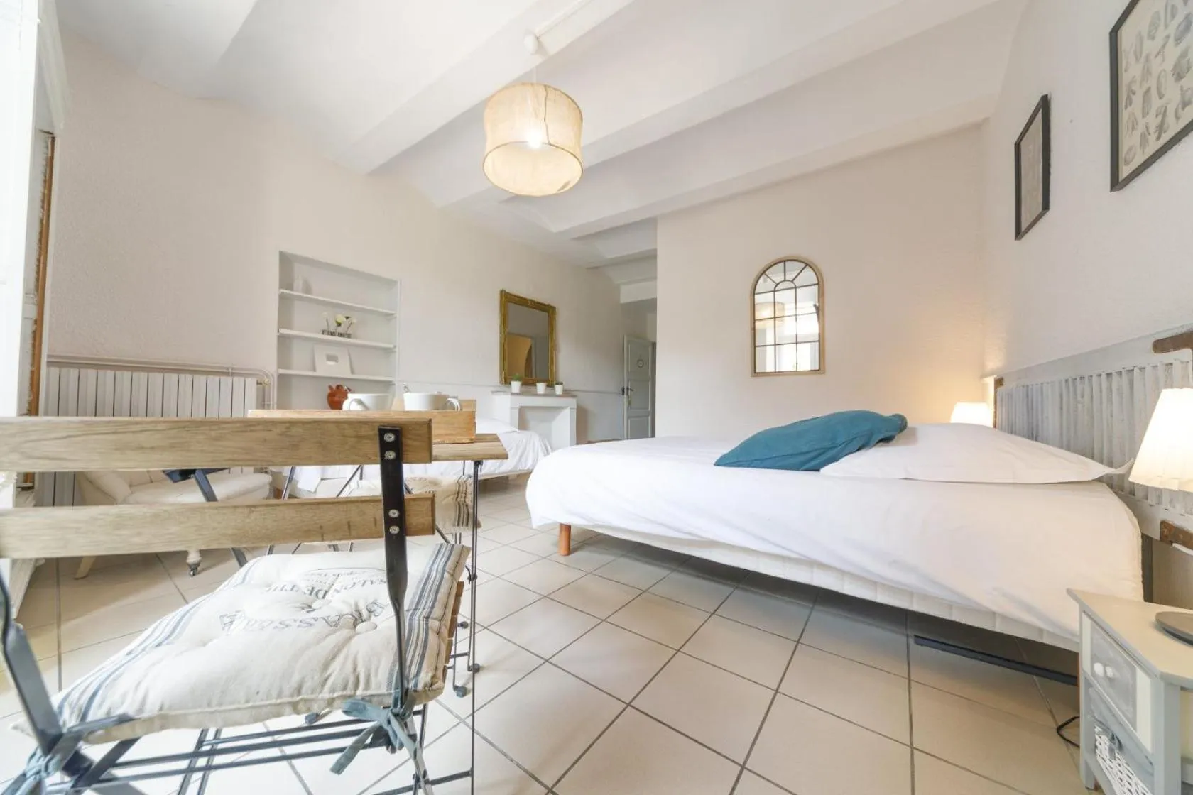 Bed in Ermitage Saint Vincent B&B