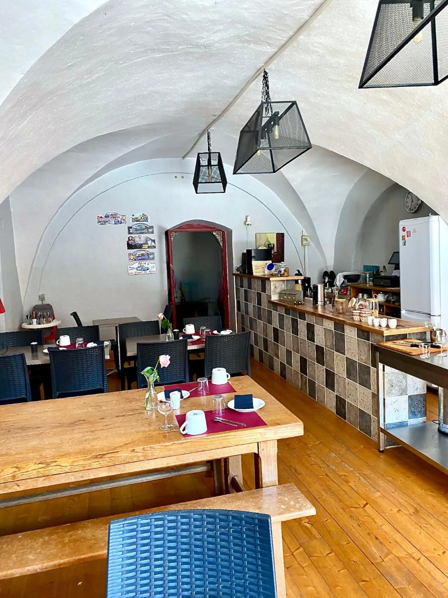 Restaurant/places to eat in Ermitage Saint Vincent B&B